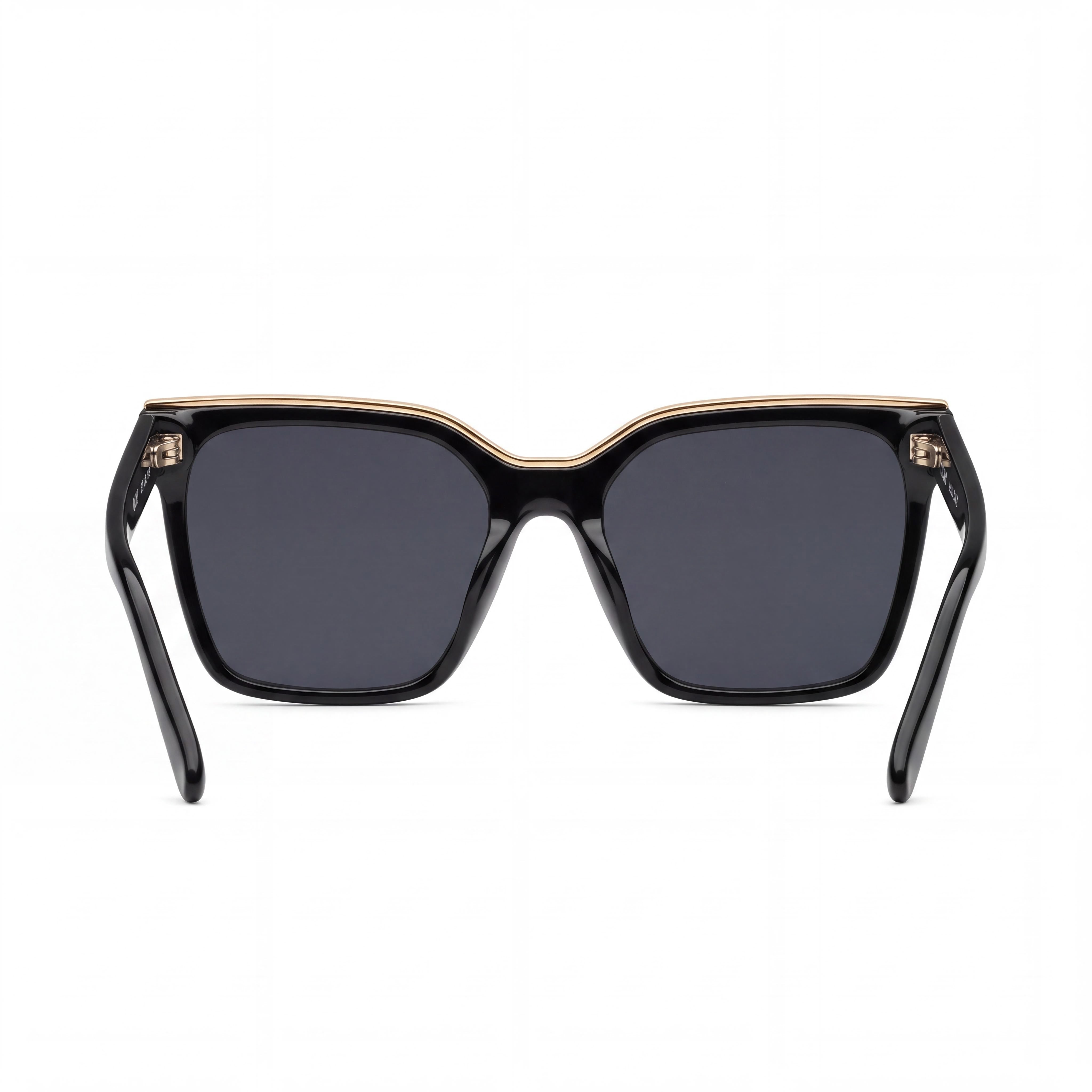QUAY AUSTRALIA Level Up Women's Milky Tortoise Black Smoke 100% UV Protection Plastic Sunglasses 60mm, Photo 4