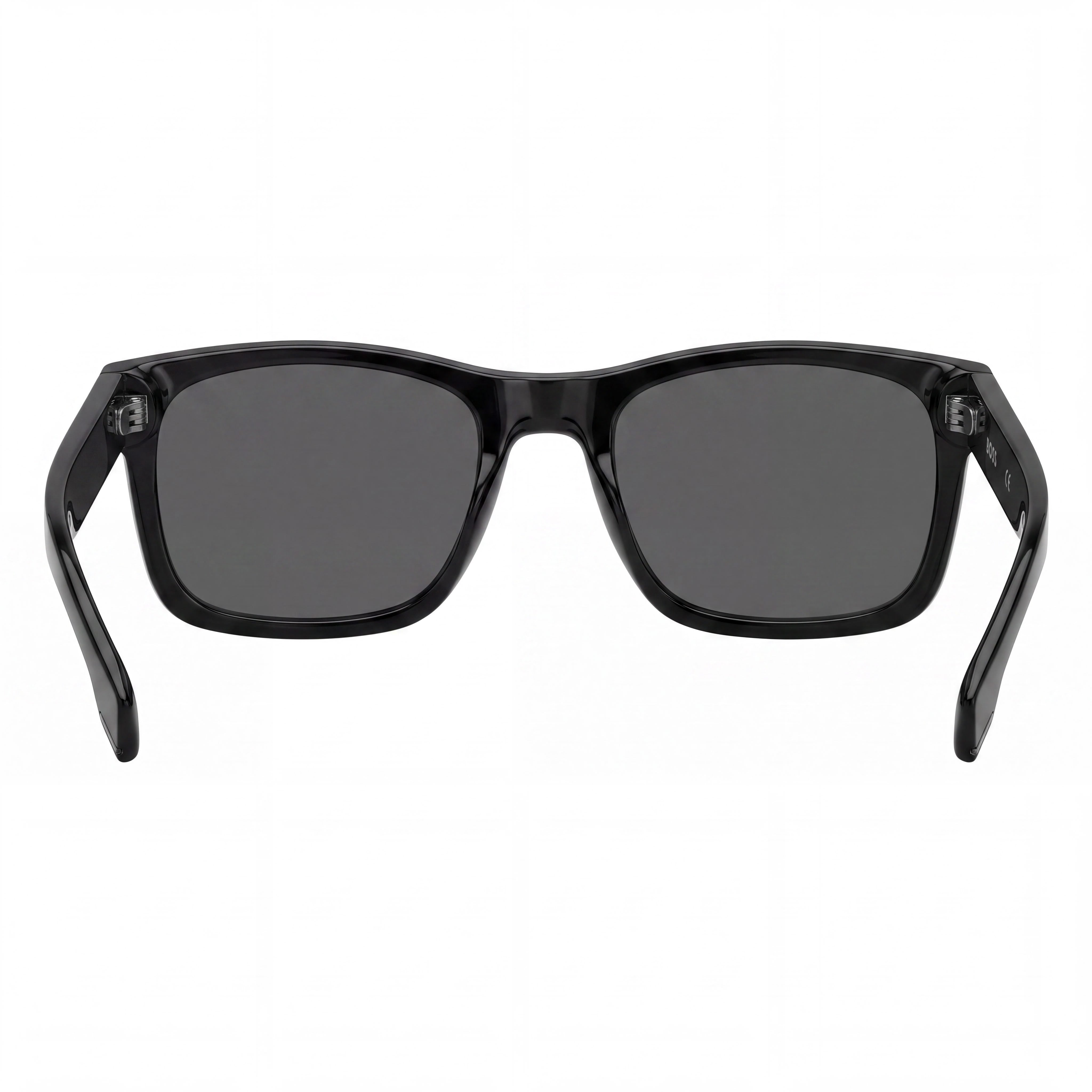 Hugo Boss Classic BOSS 1569/S Men's Black Grey Injection Propionate Grey Lenses UV Protected Sunglasses 55mm, Photo 4