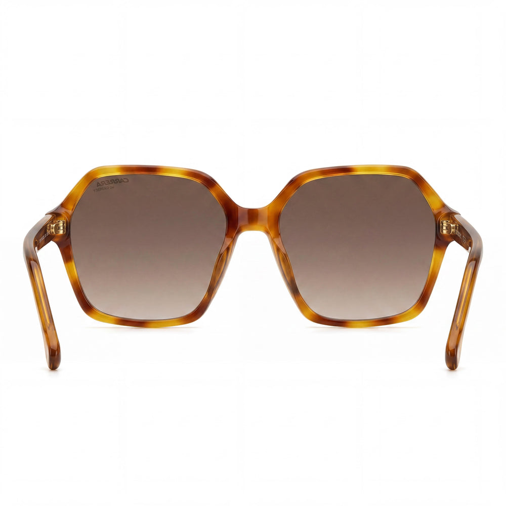 Carrera Classic 20682408656HA Women's Havana Plastic Polycarbonate Brown Shaded UV Protection Sunglasses 56mm