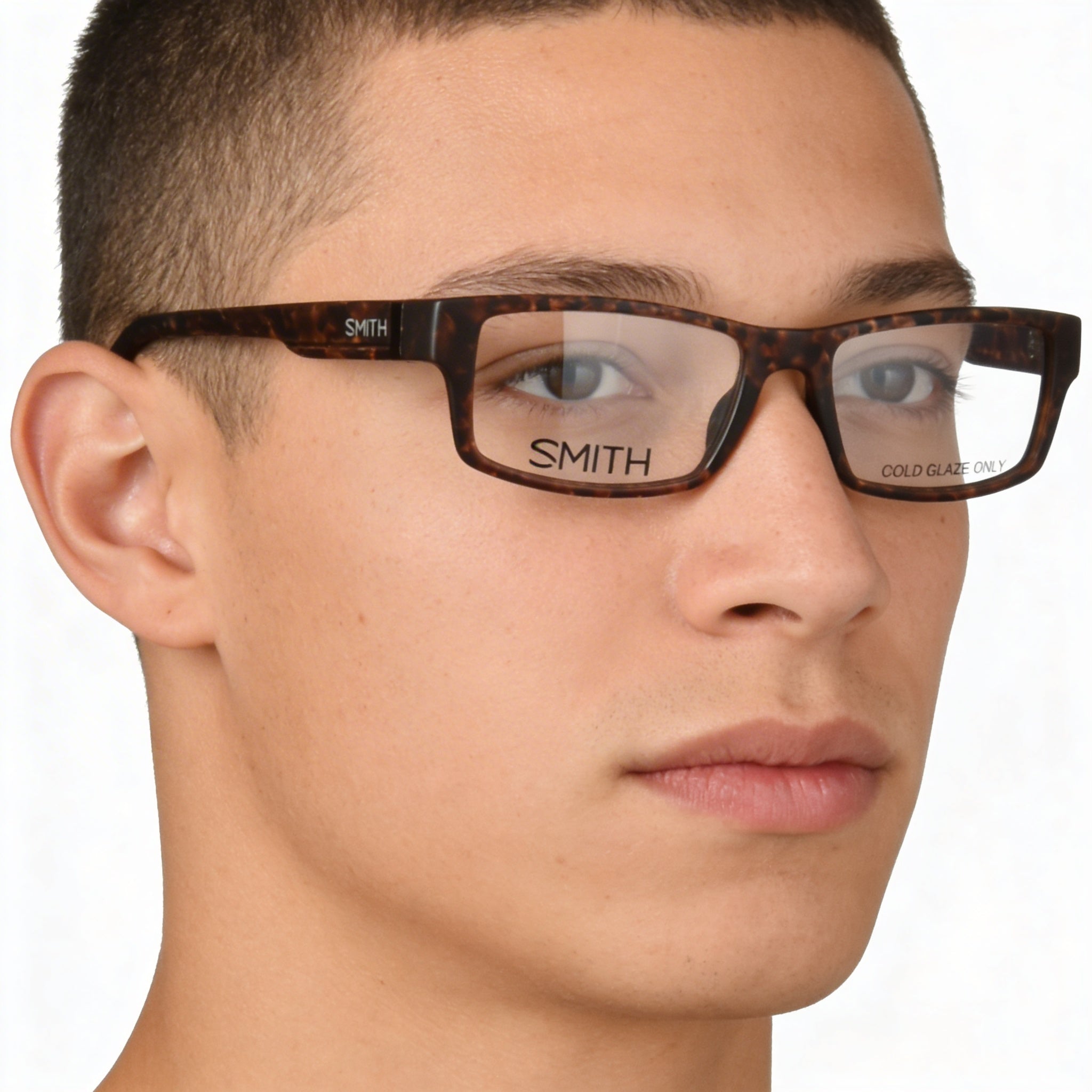 Gafas de sol unisex Smith Brogan 2.0 Fwh 53 de plástico, rectangulares, con montura completa, estilo Habana Vintage, transparentes, no polarizadas, 53 mm, Photo 4