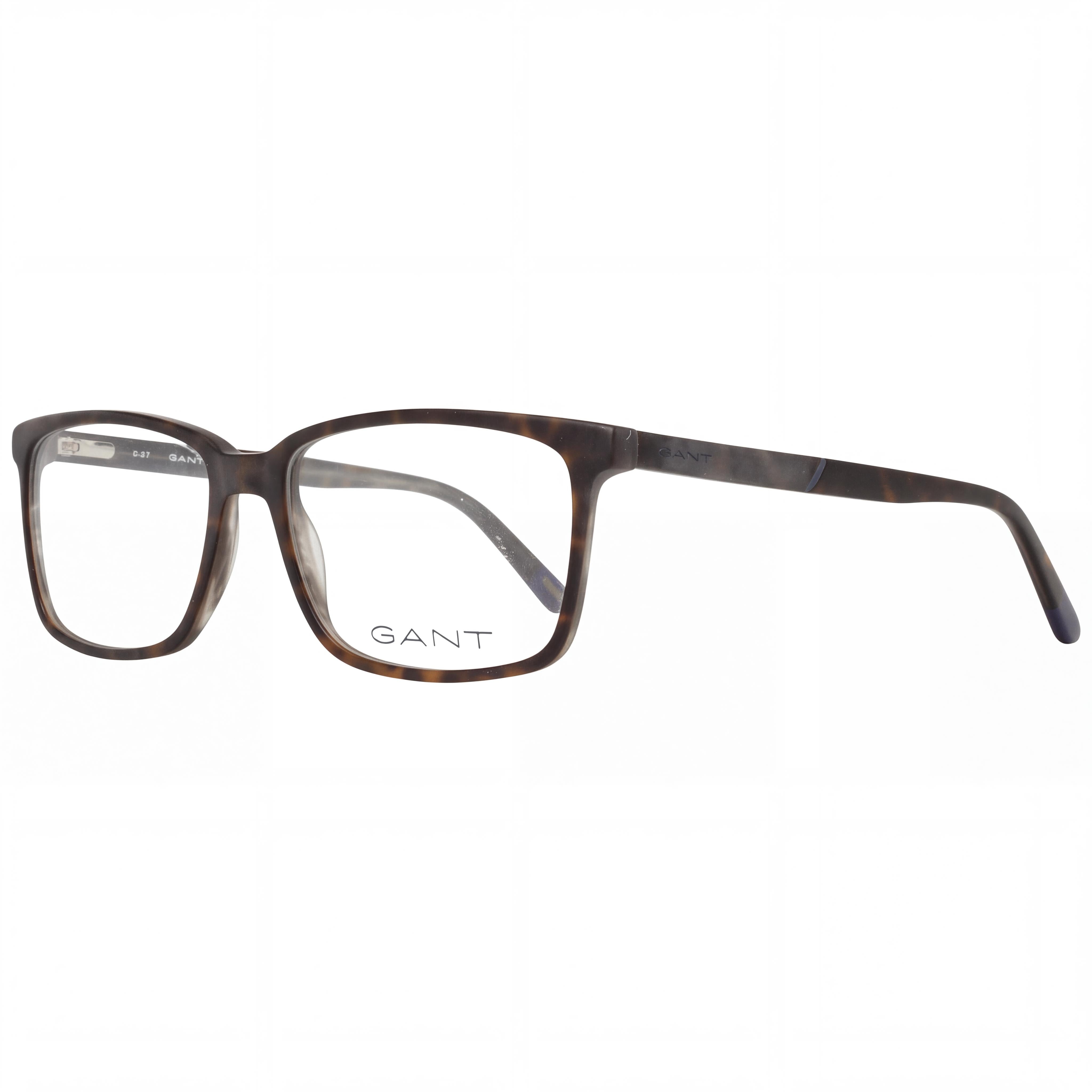 Gafas de sol para hombre GANT Ga3165 con montura de plástico marrón oscuro y cristales de color marrón oscuro, tamaño 56-16-140, Photo 1