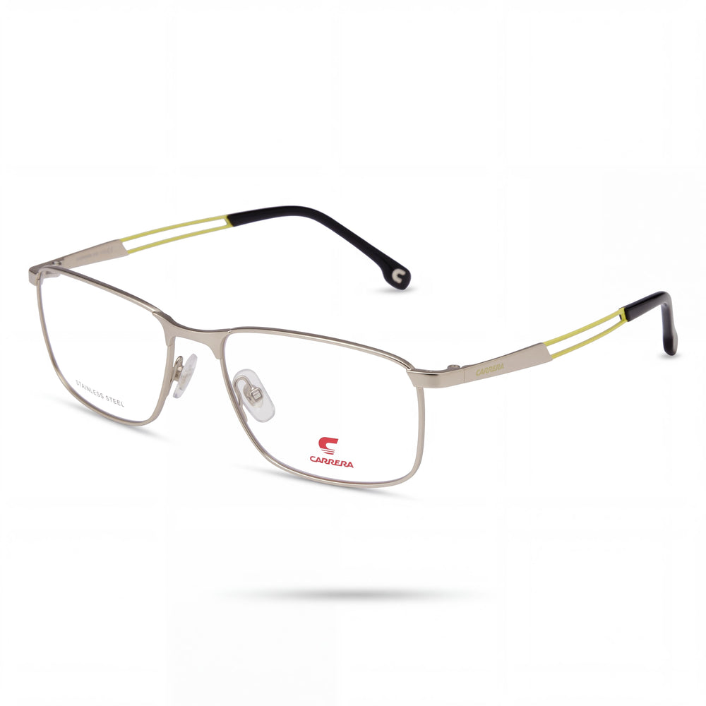 Carrera 8900 Modern Unisex Sunglasses Matte Palladium Green Polycarbonate Lenses 55mm