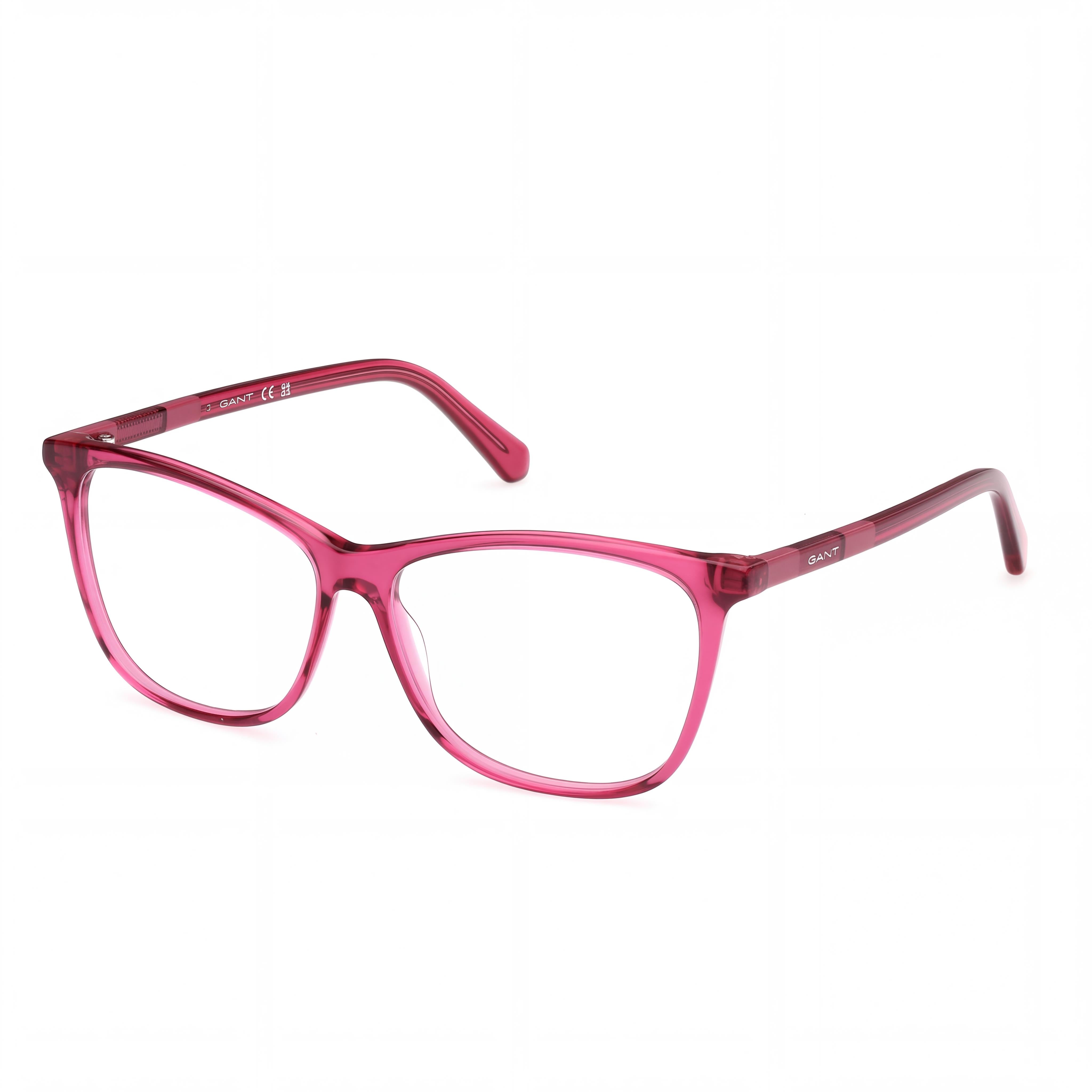 GANT Ga50014 Unisex Light Fuxia Plastic Eyeglasses, Lens Width 55, Bridge Width 13, Temple Length 140, Photo 1