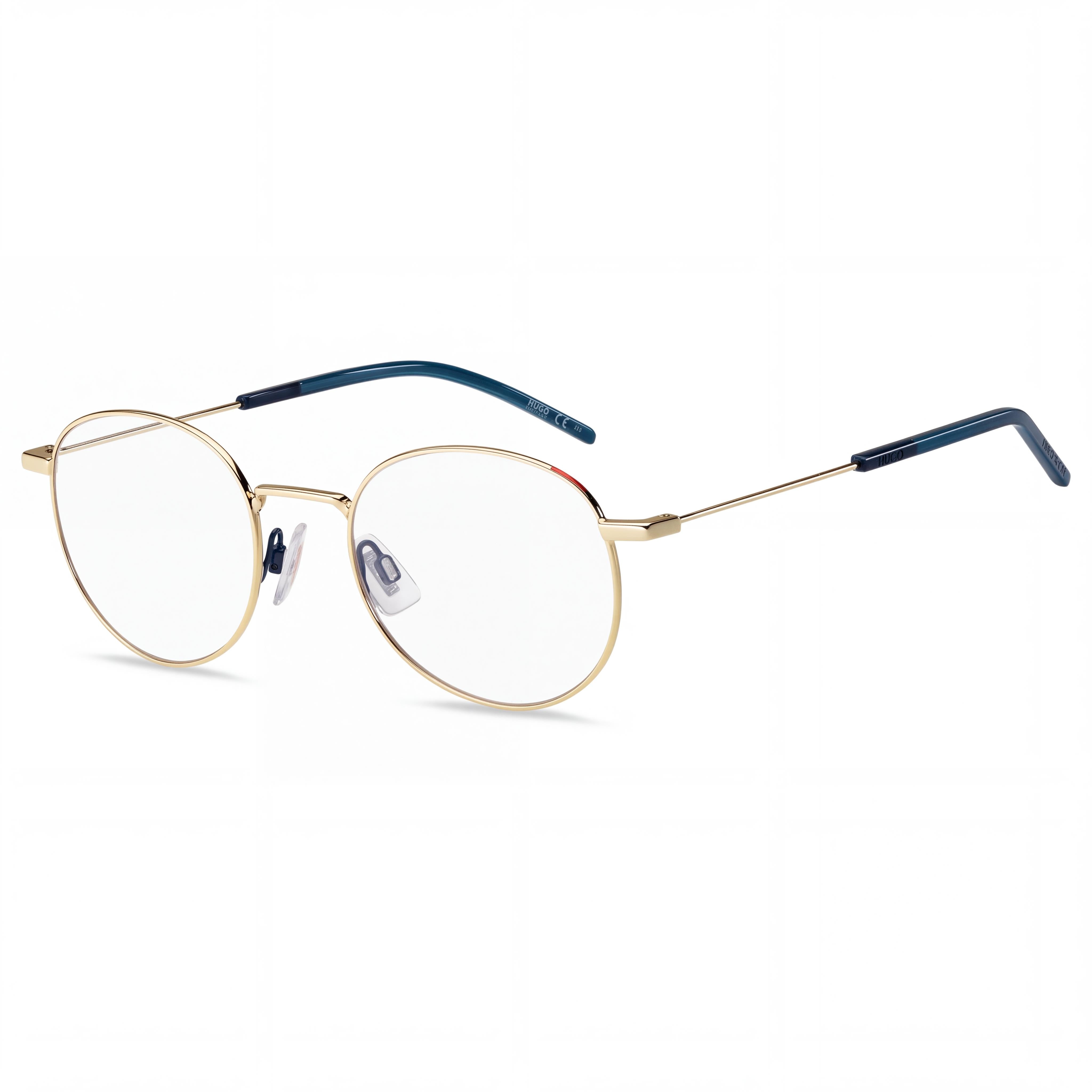 Gafas Hugo Boss Hg 1122 para hombre, con montura de aleación de acero en color oro y azul, y un ancho de lente de 51 mm, Photo 1