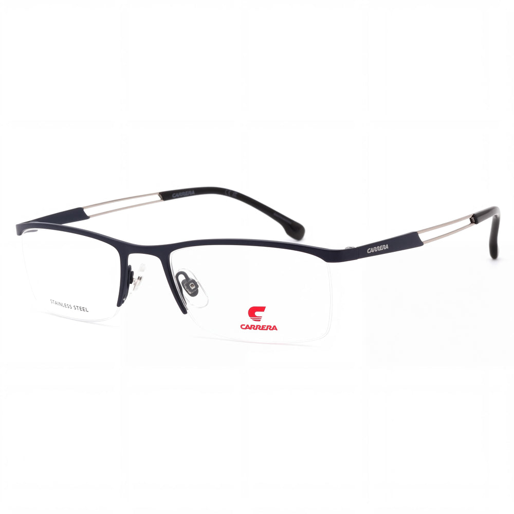 Carrera Modern Women's Matte Blue Alloy Steel Frame Sunglasses with Polycarbonate Lens, 54mm