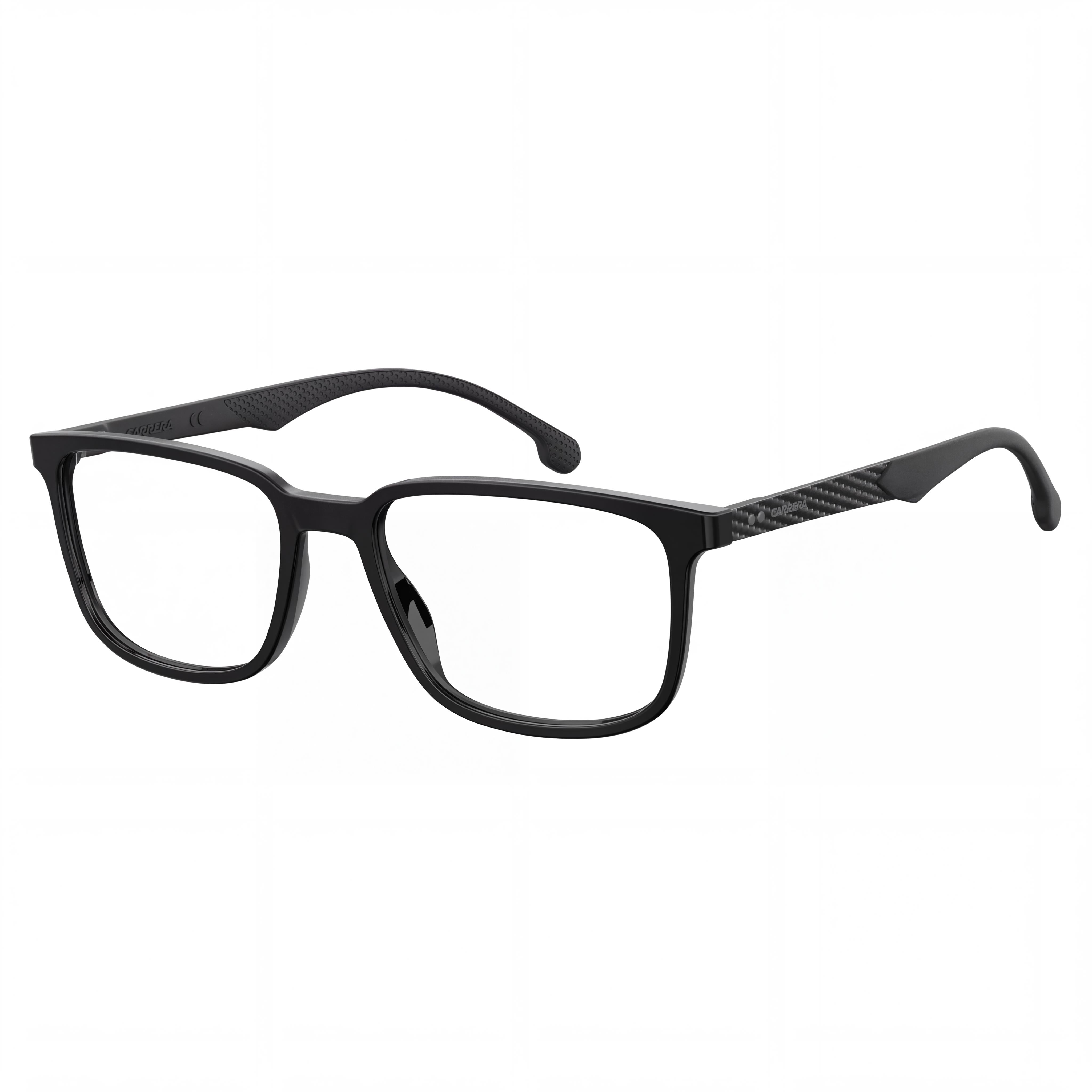 Carrera 8847 Unisex Black Acetate Front Carbon Fiber Temples Eyeglasses 54mm, Photo 1