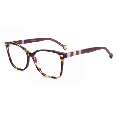 Carolina Herrera Her 0108 Gafas de Sol de Acetato Negro Nude para Mujer con Lentes de Policarbonato, 54mm Ancho de Lente