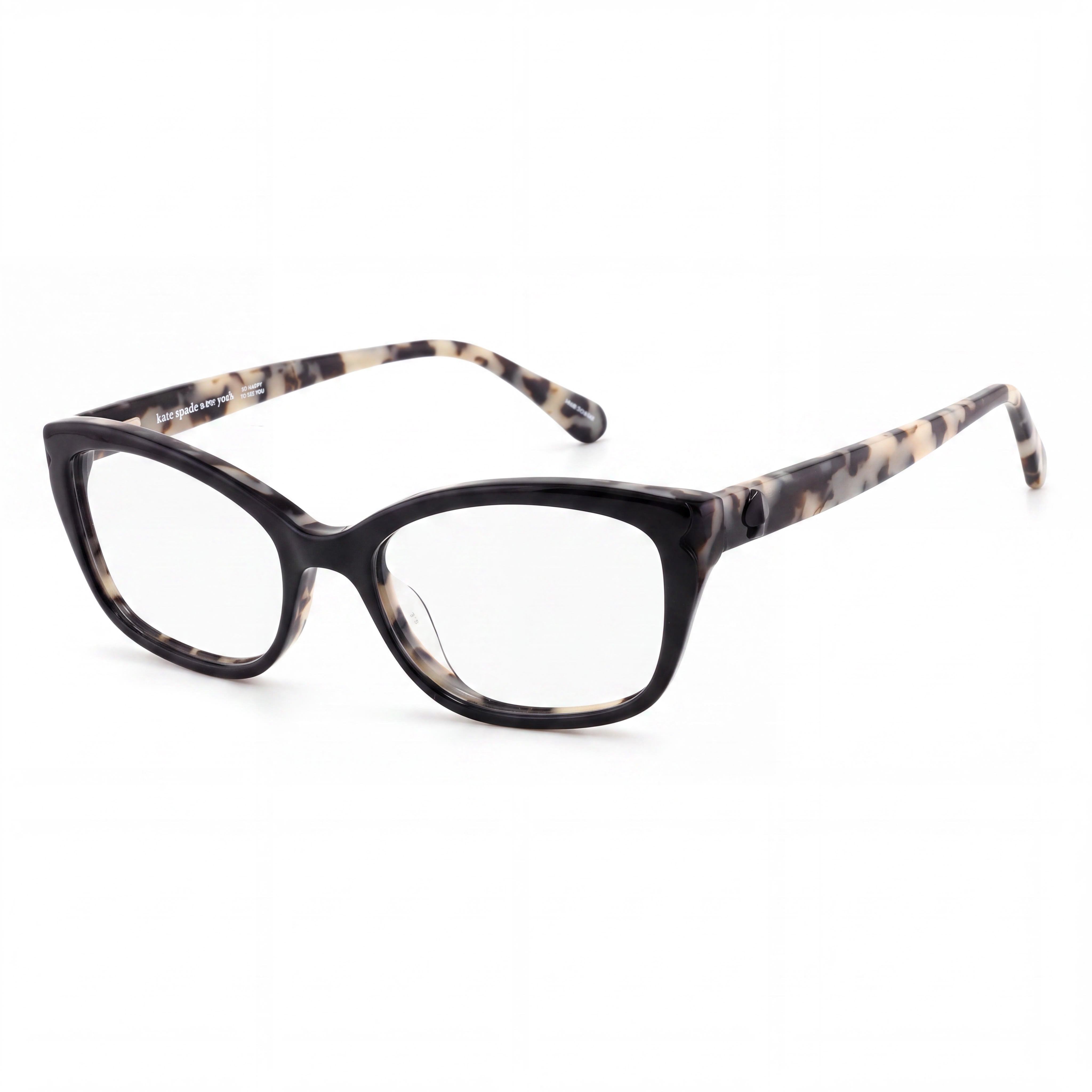 Gafas de sol unisex Kate Spade New York Arabel TCB de acetato color habana, estilo ojo de gato, modernas, de 51 mm, Photo 1