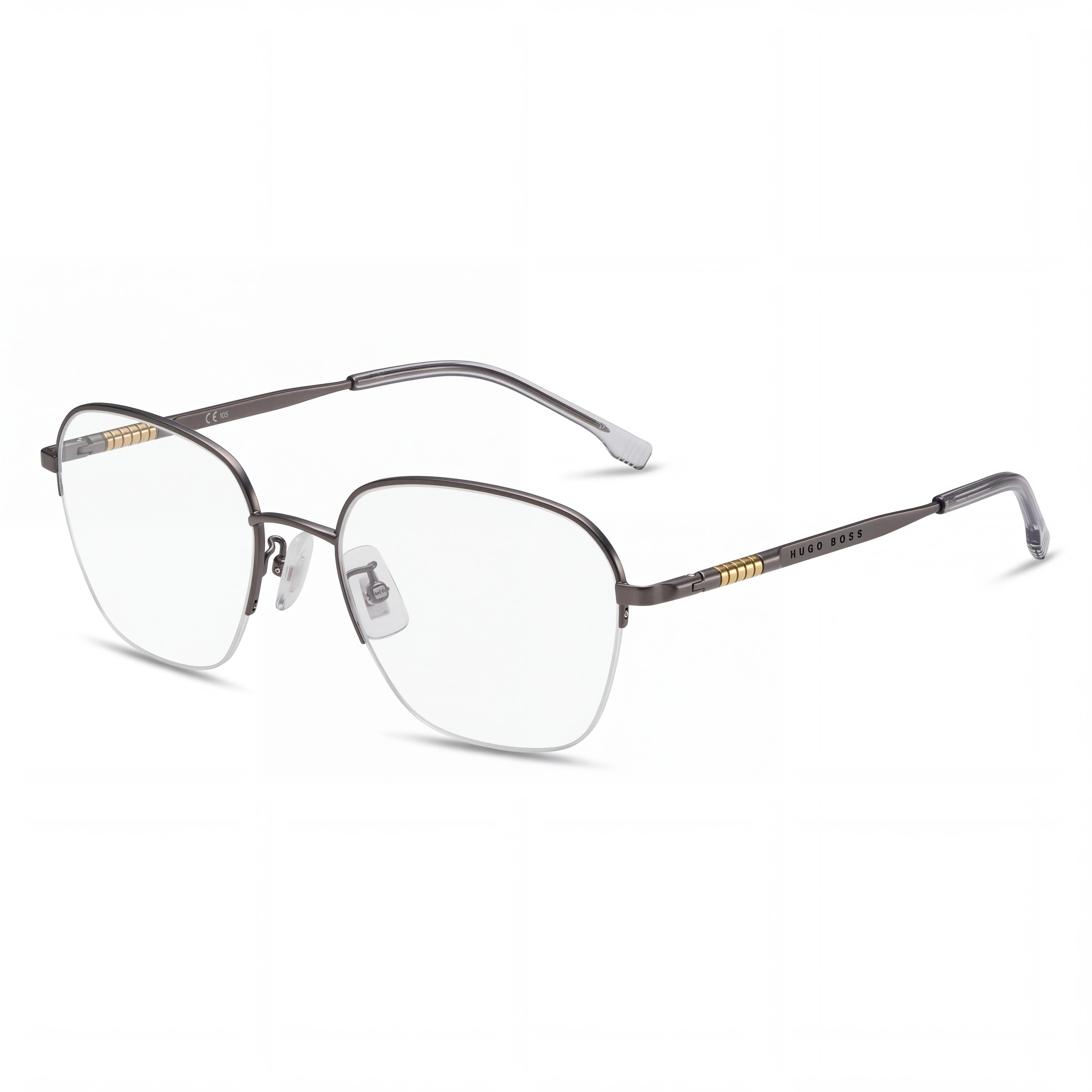 BOSS Audio Systems Boss 1346/F Unisex Metal Eyeglasses Matte Ruthen 54mm, Photo 1