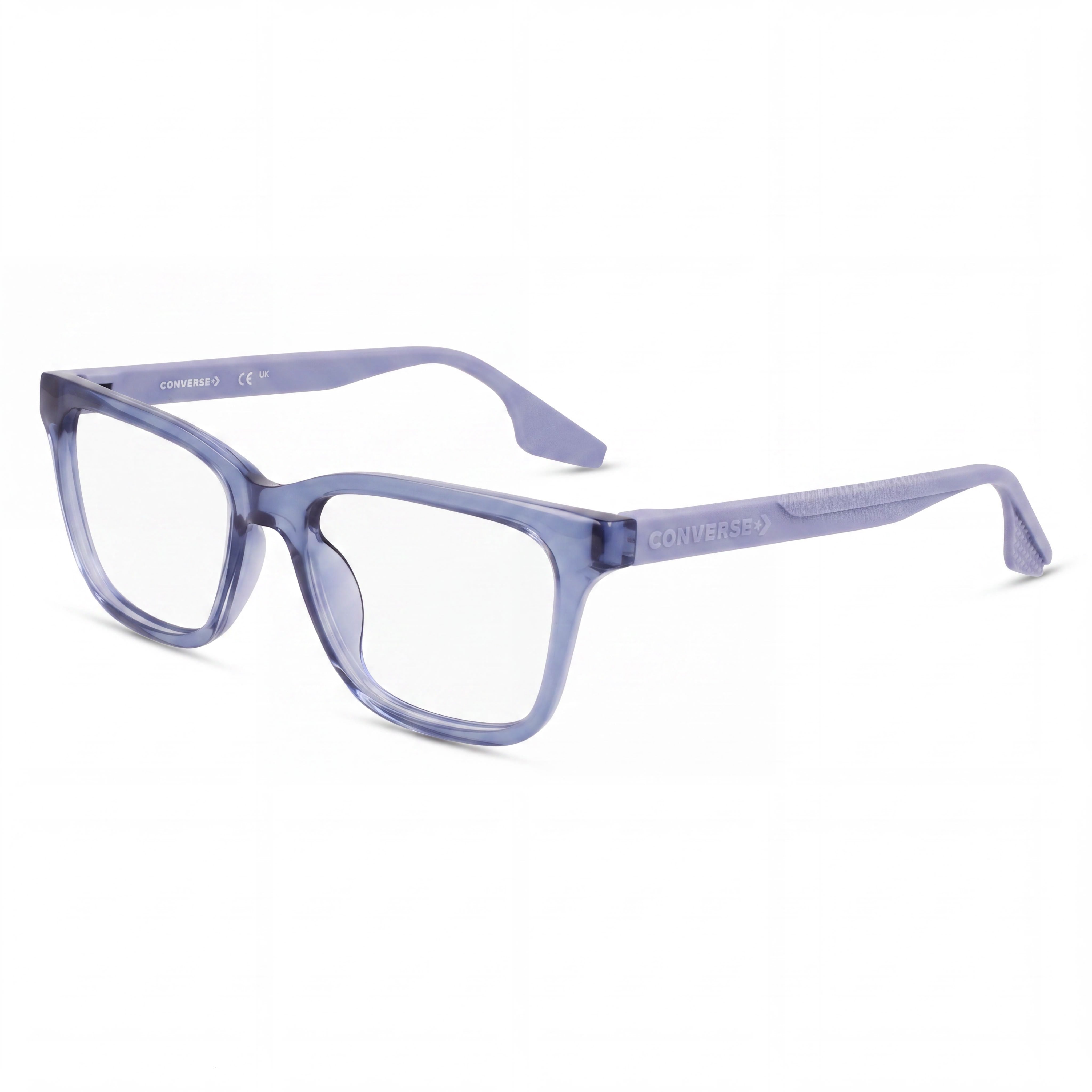 Gafas Converse Classic para mujer con montura inyectada en acabado Crystal Thunder Daze, 52 mm de ancho de lente, Photo 1