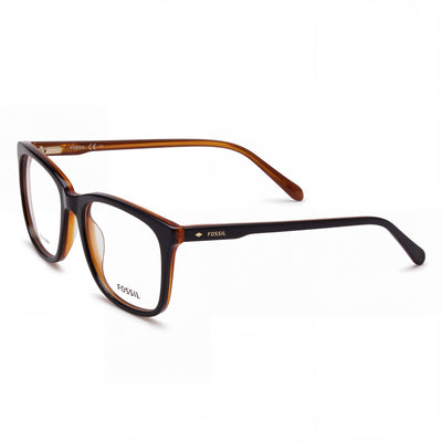 Fossil FOS 7109 Women's Blue Acetate Frame Sunglasses with Blue Polycarbonate Lenses, 51mm Lens Width