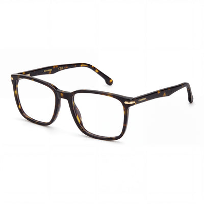 Gafas Carrera para hombre, estilo casual Carrera 309 con montura de acetato y lentes de policarbonato color havana, ancho de lente 57 mm