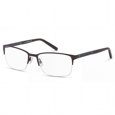 Liz Claiborne Women's Claiborne 225 Olive Metal Frame Clear Polycarbonate Lens Eyeglasses 55mm