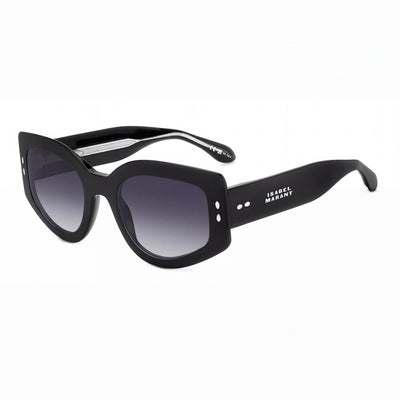 Isabel Marant Trendy Acetate Sunglasses for Women, Grey Acetate Frame with Polycarbonate Lenses, 54mm