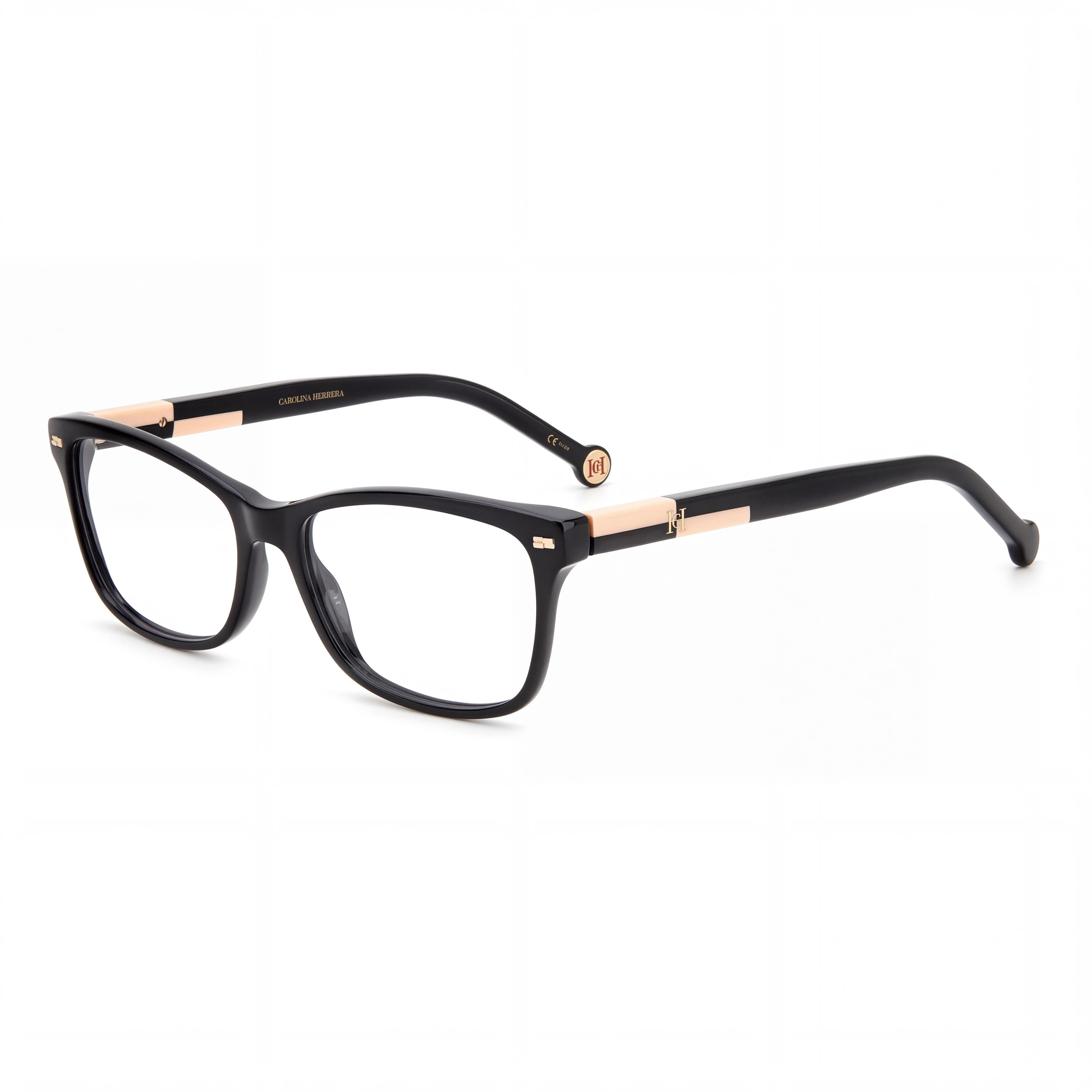 Carolina Herrera HER 0160 Casual Women's Multicolored Acetate Frame Eyeglasses for Everyday Wear 51mm Lens Width, Photo 1