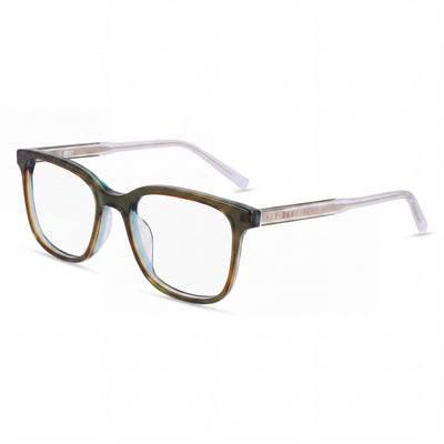 DKNY DK5065 Unisex Acetate Crystal Cargo Laminates Frame Polarized Polycarbonate Lenses Sunglasses 52mm