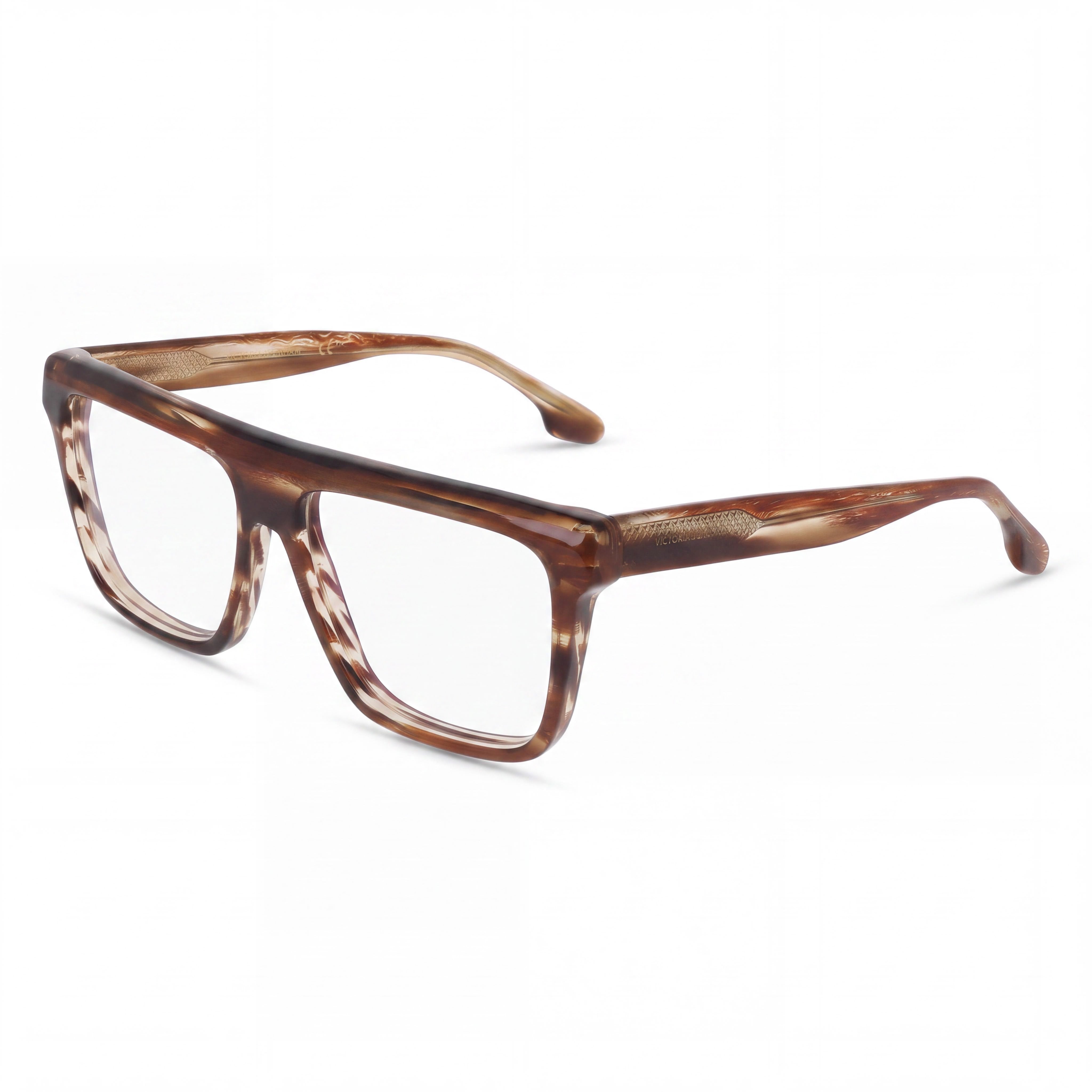 Victoria Beckham Vb2678 Women's Light Brown Horn Optical Frame with 54mm Lens, 15mm Bridge, 140mm Temples, Photo 1