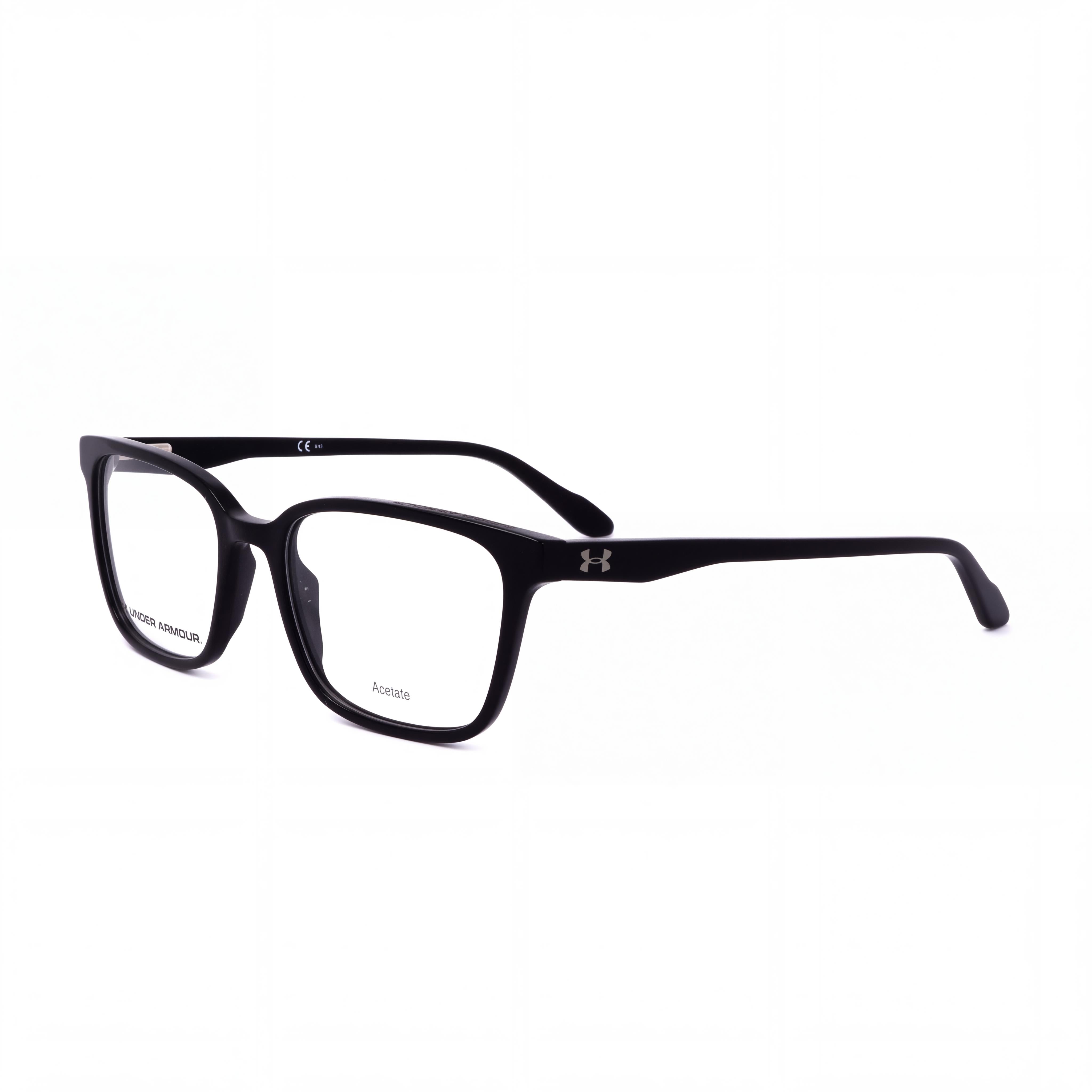 Under Armour Ua 5035 Unisex Sunglasses with Black Acetate Frame and Non-Polarized Polycarbonate Lenses, Size 54, Photo 1
