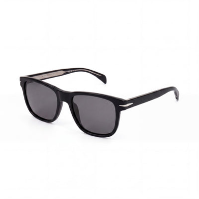 Gafas de sol David Beckham Db 1045/S unisex negras y plateadas de acetato con protección UV 54mm