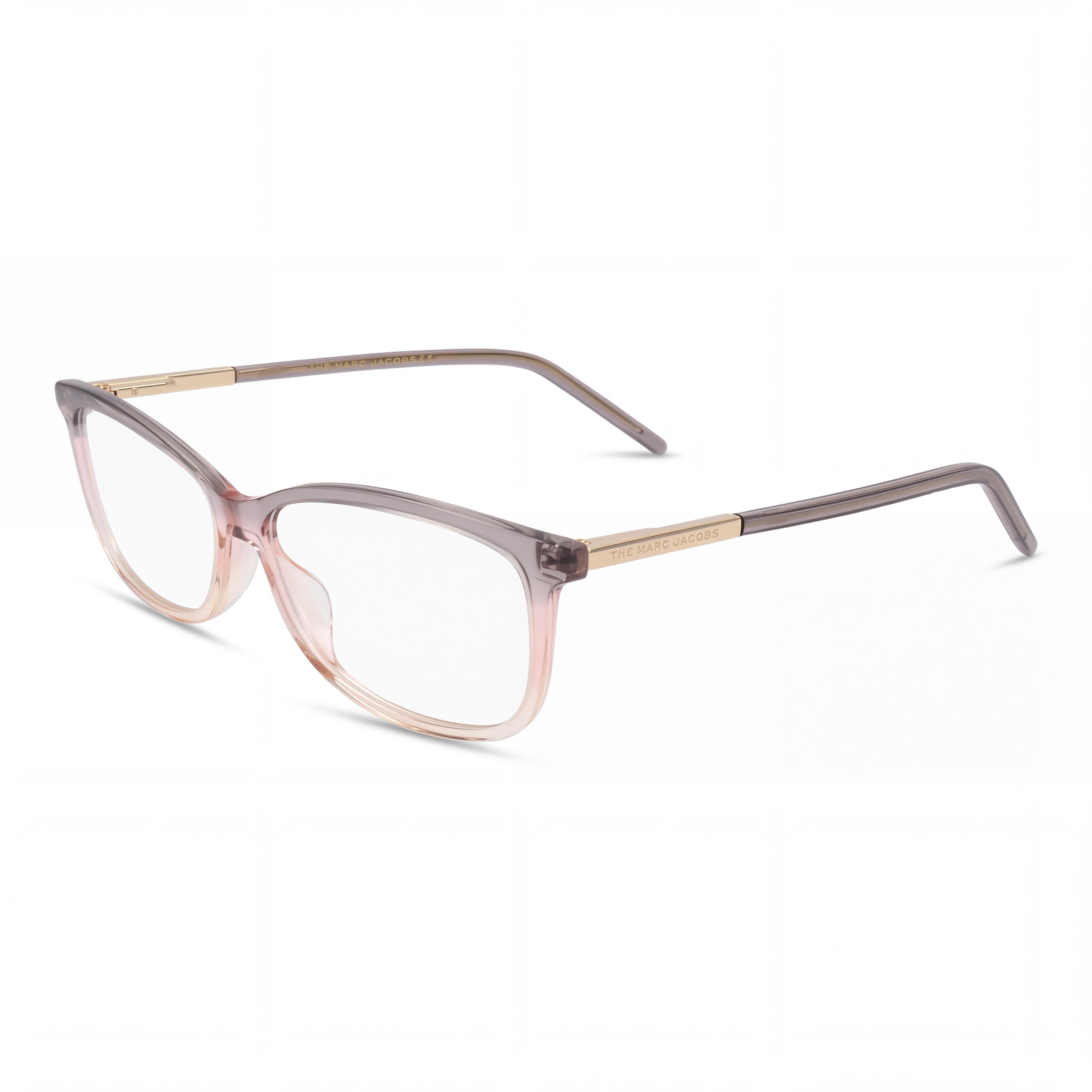 Gafas Ópticas Casuales para Mujer Marc Jacobs, Montura de ACETATO LIGERO en Rosa Gris, Ancho de Lente 55mm, Photo 1