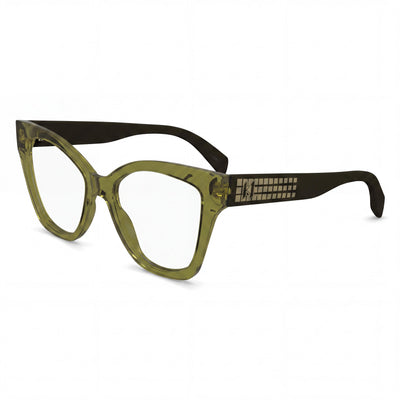 Gafas de sol KARL LAGERFELD Kl6150 unisex de montura inyectada multicolor con lentes caqui, ancho de lente 53 mm