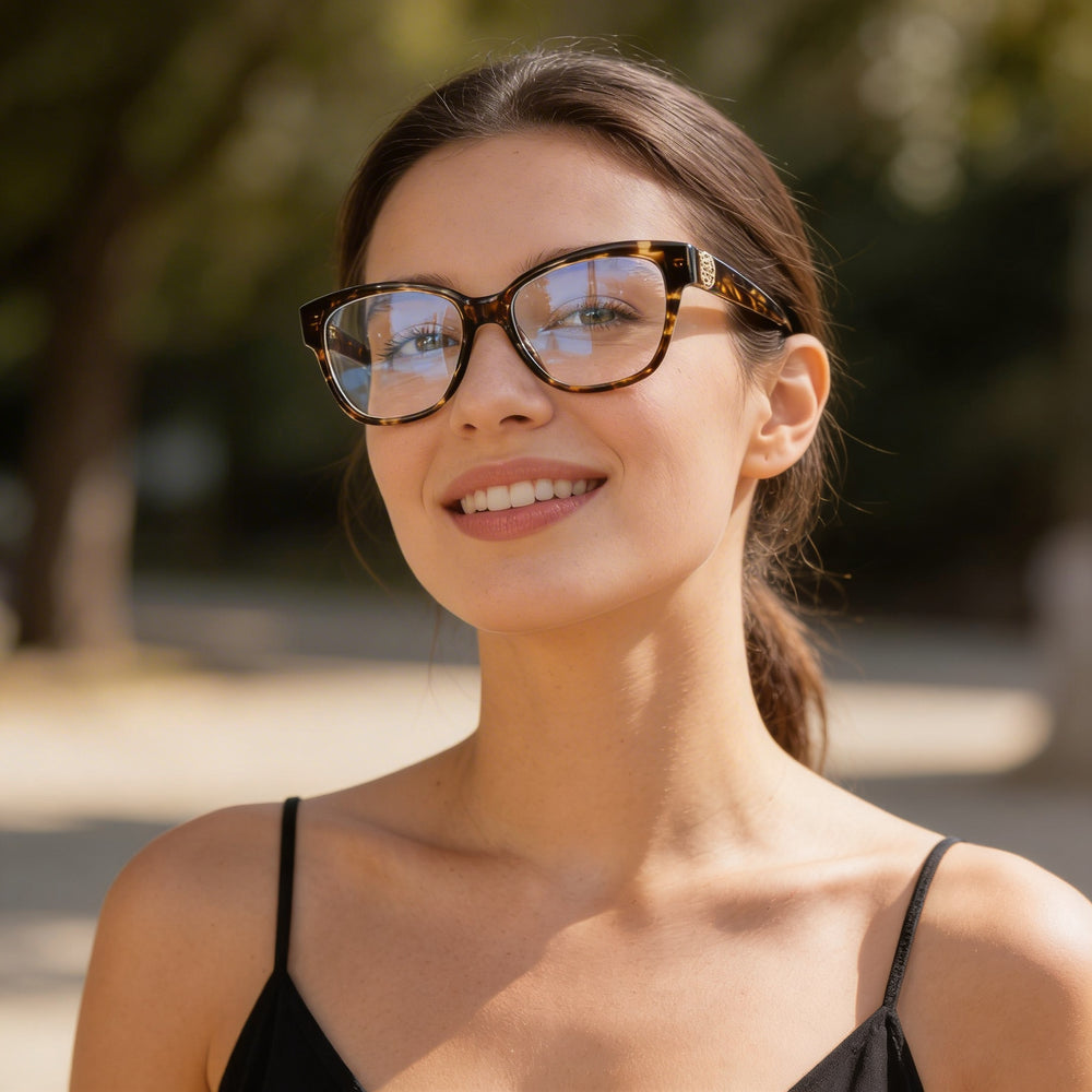 Harley-Davidson Hd50106 Gafas Unisex con Lentes de Policarbonato, Havana Rubio, Talla 54-16-140