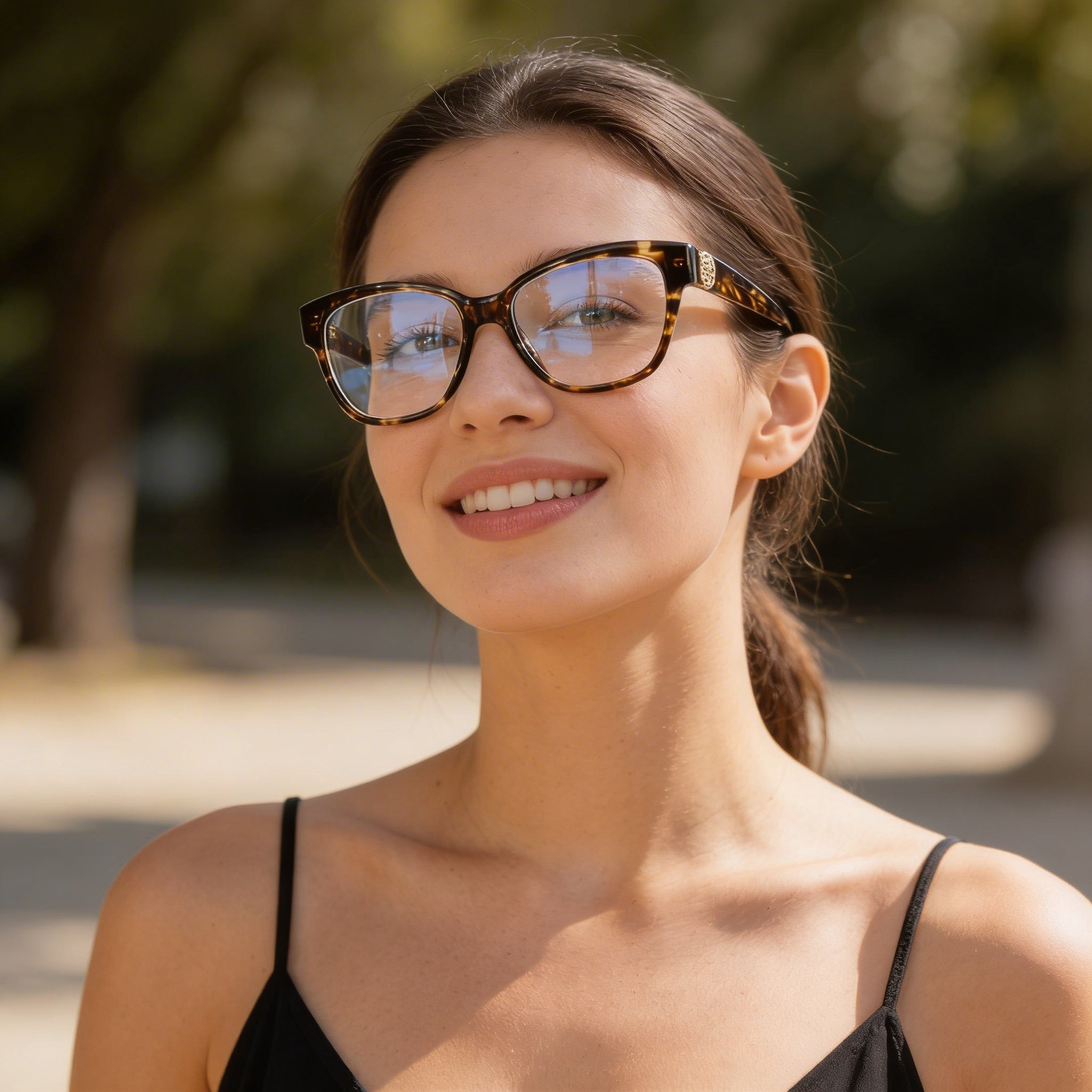Harley-Davidson Hd50106 Gafas Unisex con Lentes de Policarbonato, Havana Rubio, Talla 54-16-140, Photo 3