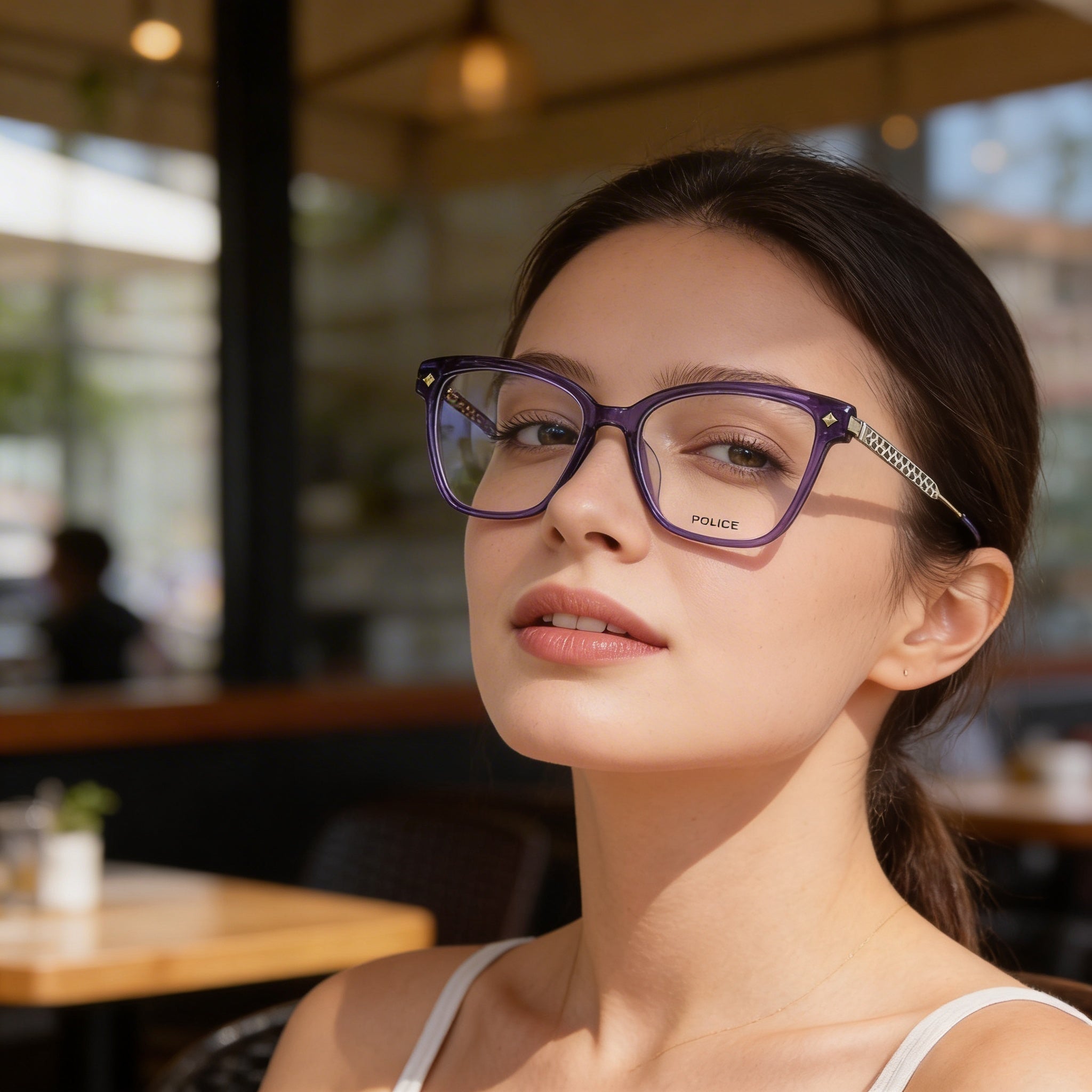 Police Modern Unisex Acetate and Metal Frame Non-Polarised Polycarbonate Lens Sunglasses 53mm, Photo 5