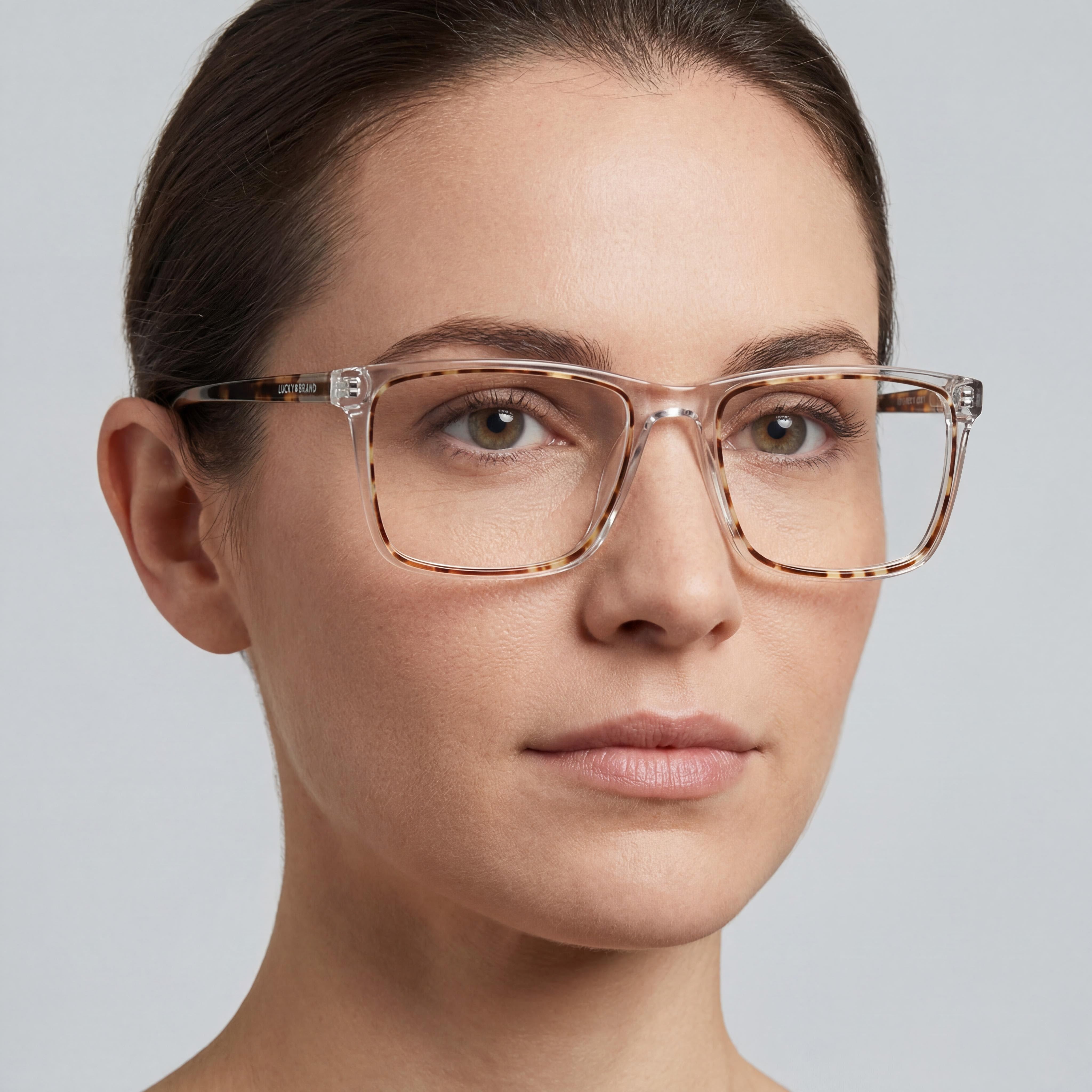 Lucky Brand D416 Women's Plastic Frame Polarized Eyewear, 56mm Lens Width, 18mm Bridge Width, 140mm Temple Length, Photo 4