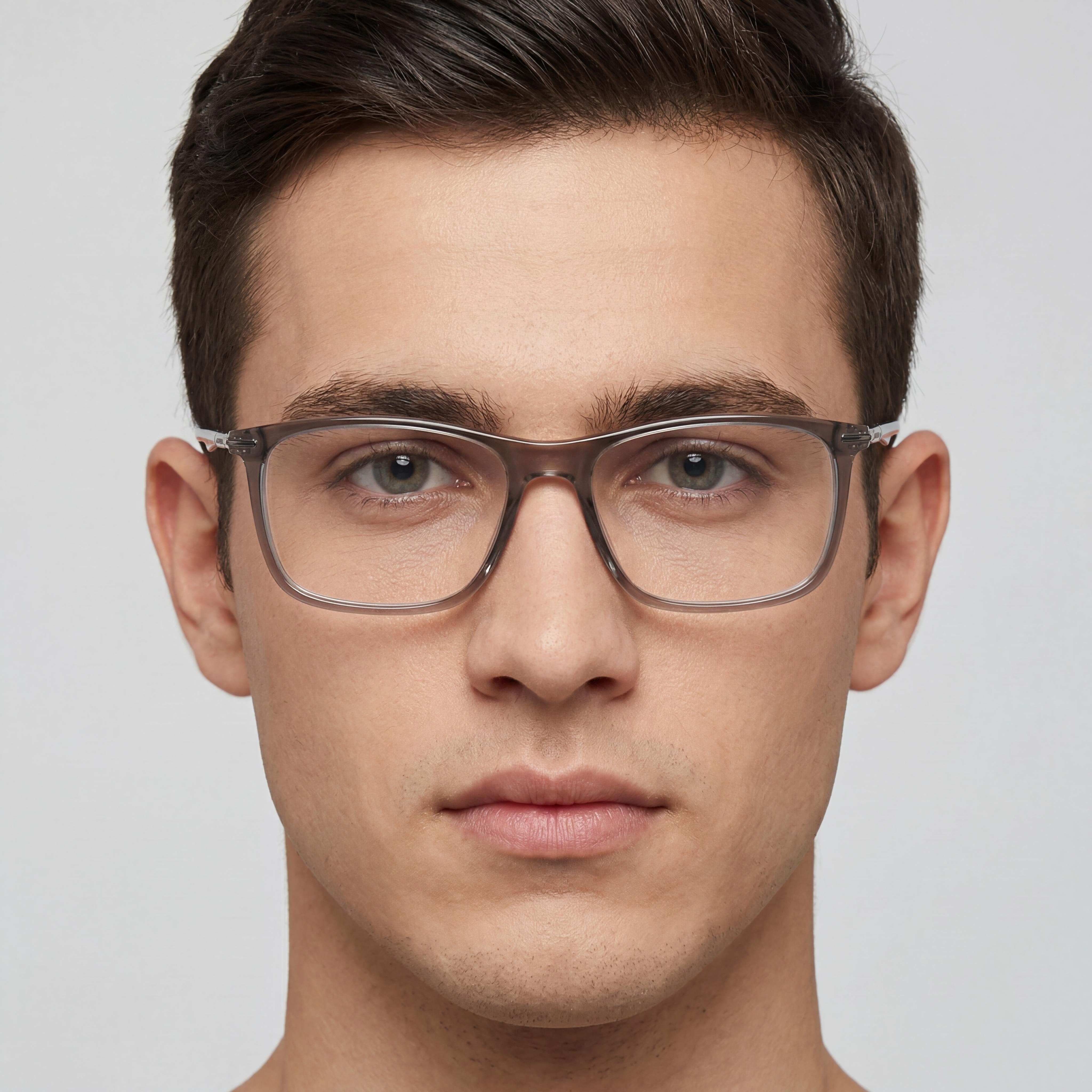 Gafas Carrera Modern 289 Unisex Gris Magnesio 56mm - Lentes de demostración transparentes listas para receta médica, Photo 4