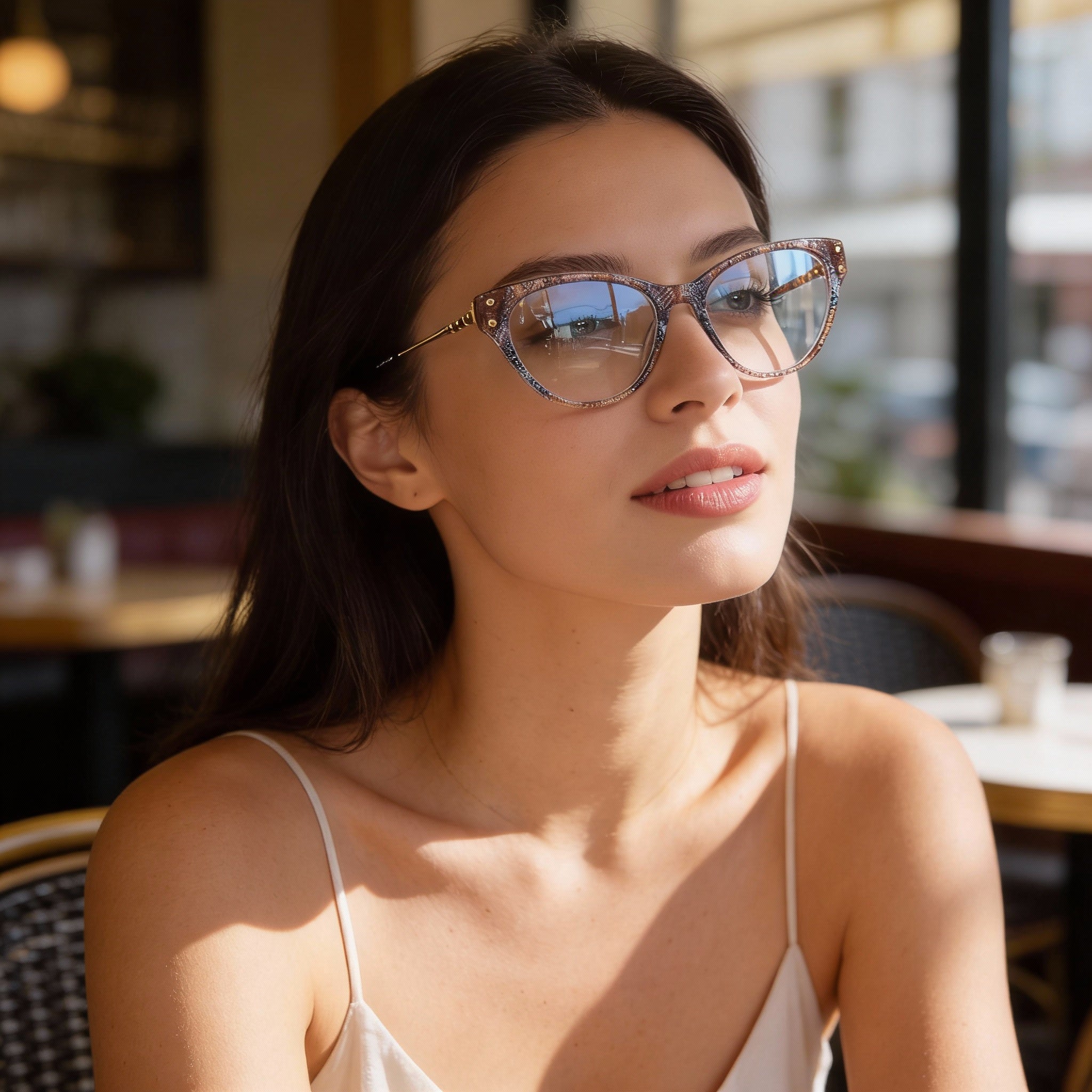 Missoni Modern Woman Sunglasses, Nude Polyamide Frame, Non-Polarized Lenses with UV Protection, 52mm, Photo 5