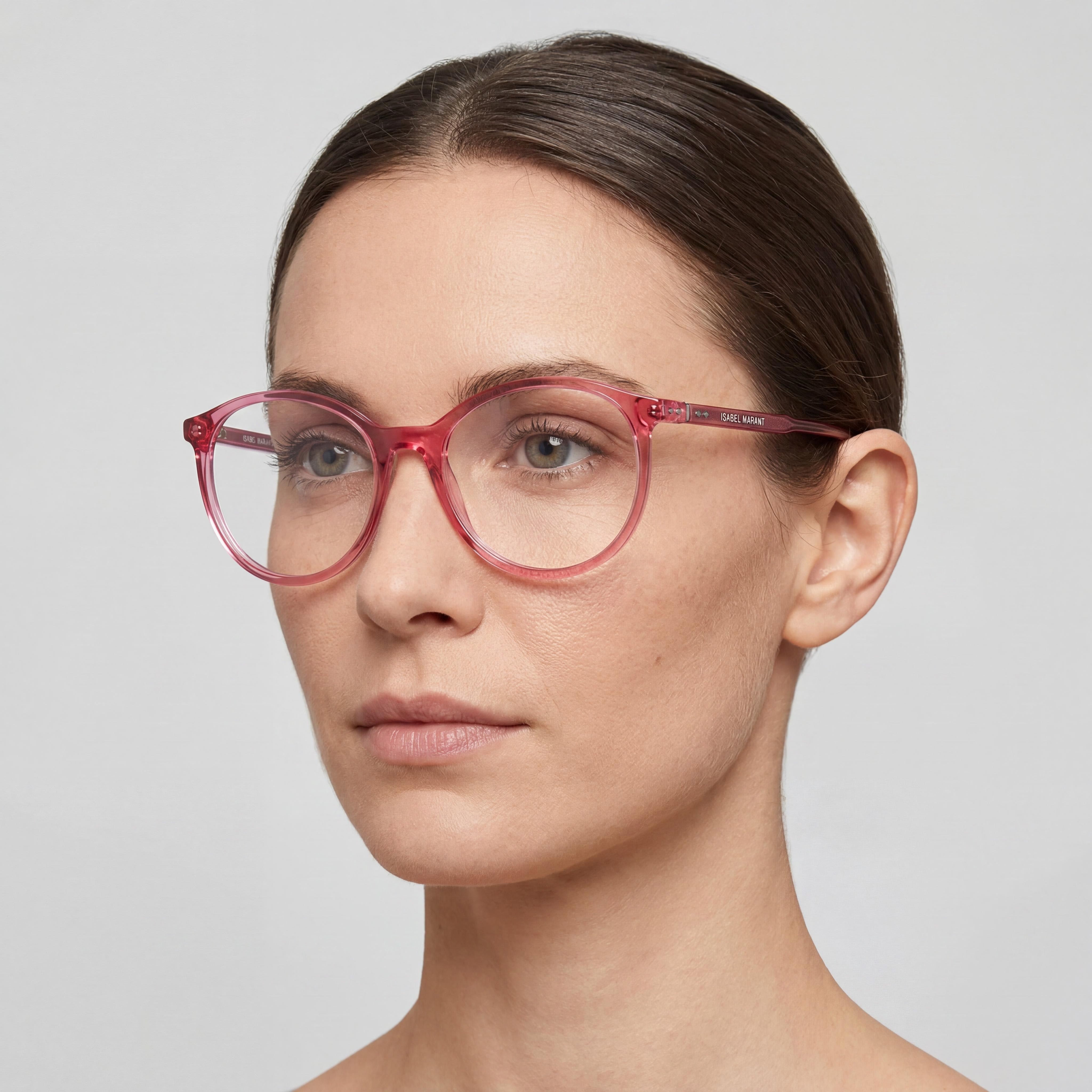 Isabel Marant Modern Women's Pink Acetate Sunglasses 55mm, Photo 4