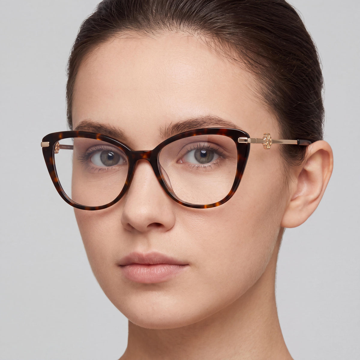 Gafas clásicas unisex kate spade new york Flavia con montura de plástico habana y lentes de policarbonato, 51 mm, Photo 3