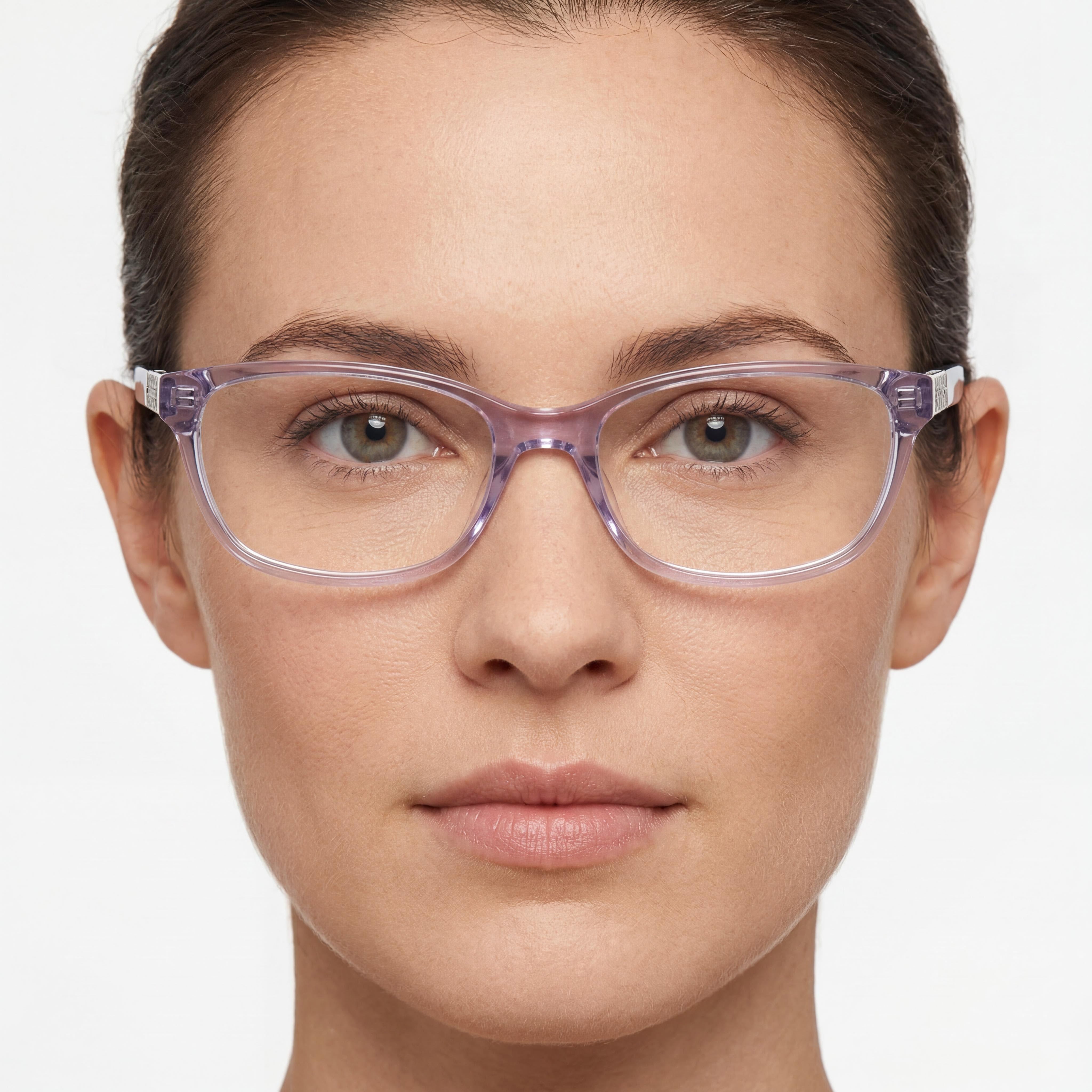 kate spade new york Modern Women's Eyewear with Lilac Acetate Frame and Polycarbonate Lenses 49mm, Photo 4