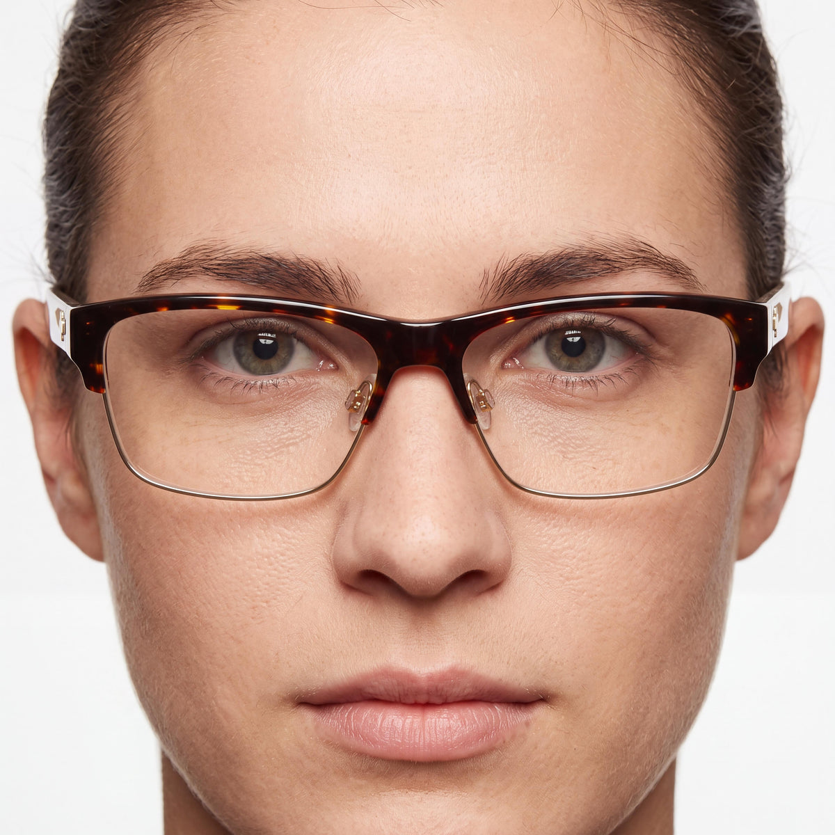 Gafas ópticas unisex Spy BRODY 5050 con montura de acetato Dark Tort Crystal y lentes transparentes, talla 59, Photo 4