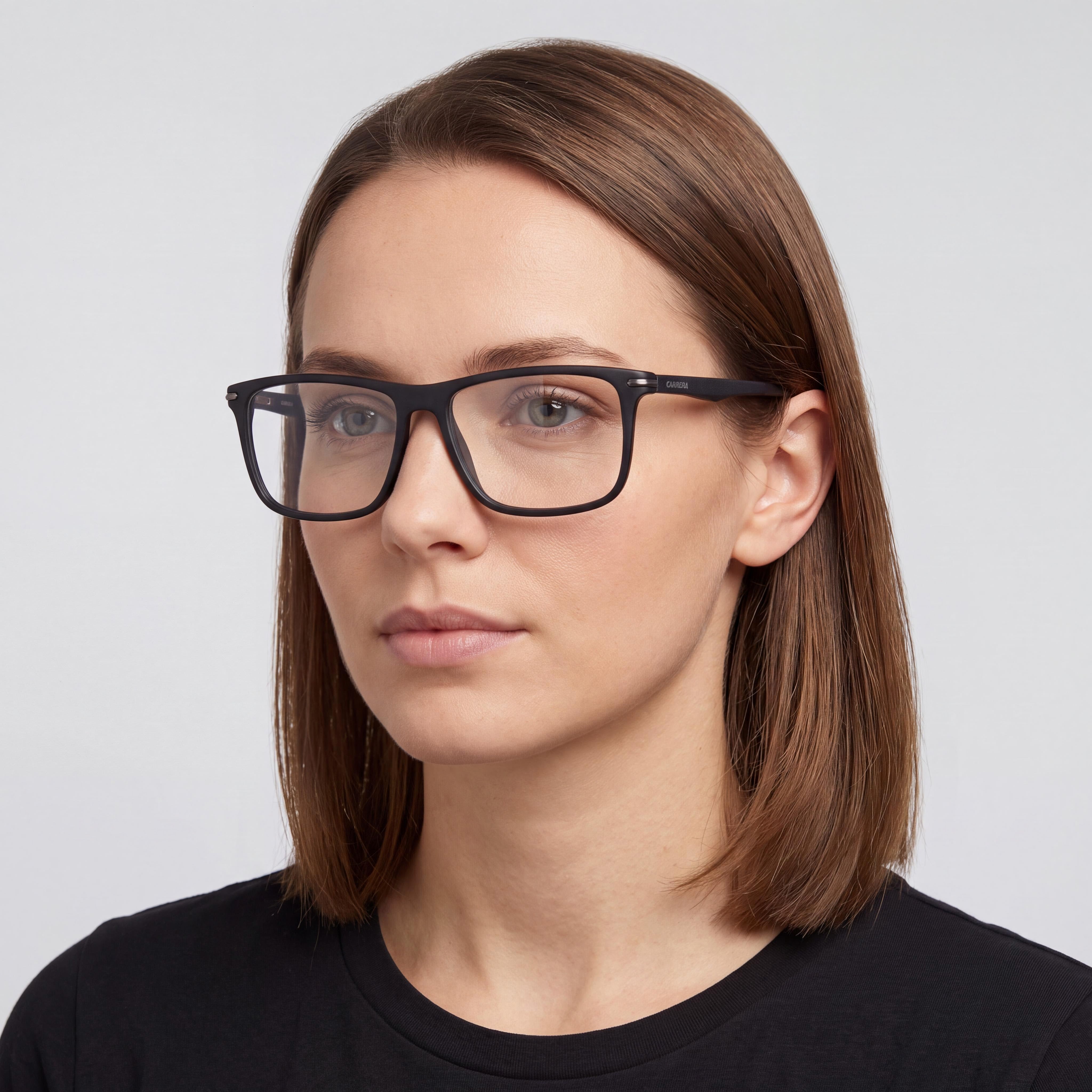 Carrera Carrera 286 Women's Matte Black Plastic Frame Polycarbonate Non- Eyewear Lens Width 57mm, Photo 4