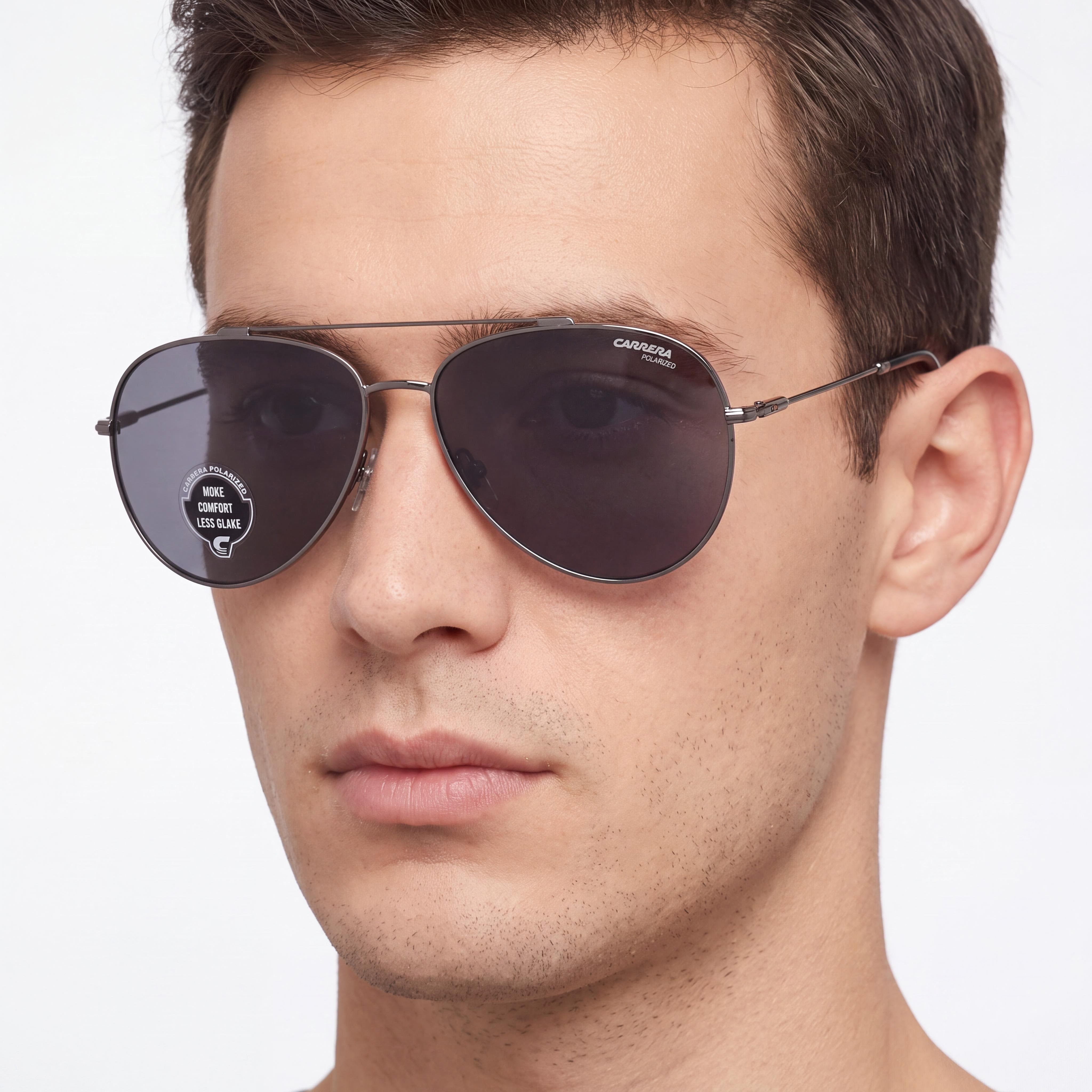 Carrera Carrera 183/F/S Hombre Metal Rutenio Oscuro Negro Policarbonato Protección UV 62mm, Photo 5