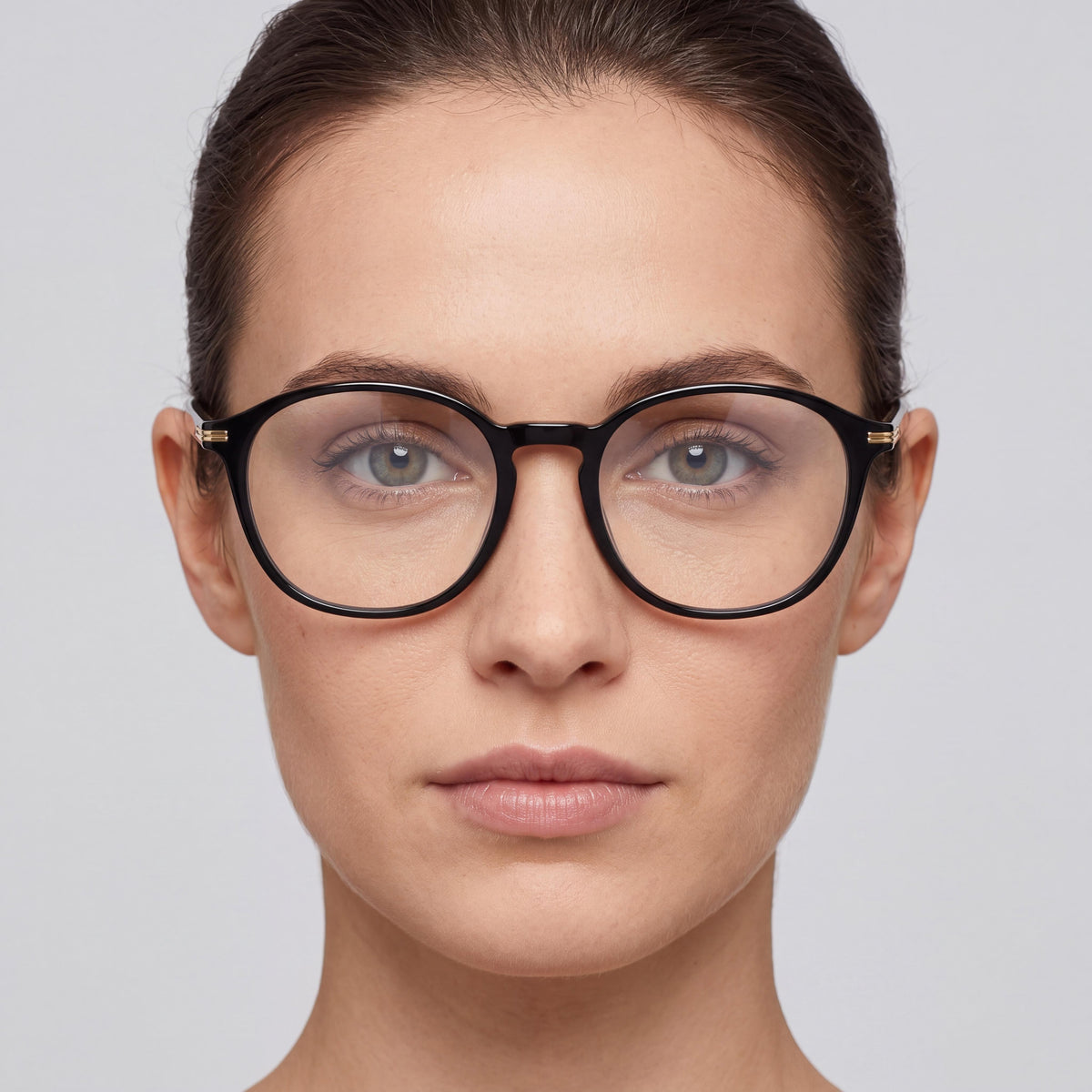 Gafas de sol Hugo Boss 1659 para mujer, color negro, de acetato ECO LIGHT, con lentes de policarbonato multicolor, 50-19-140, Photo 3