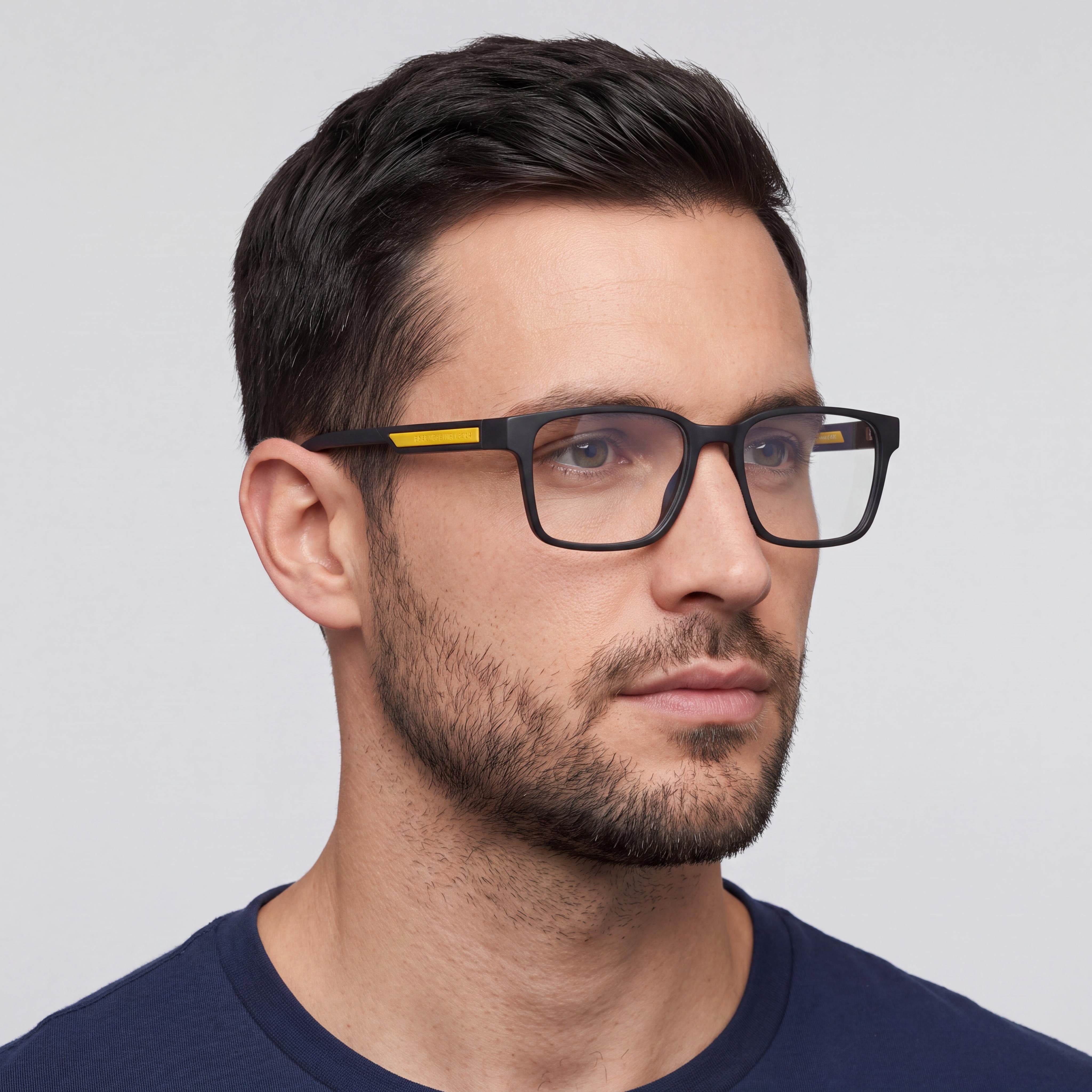 Tommy Hilfiger TH 2093 Men's Matt Black Eco Polyamide Eyeglasses 54-18mm, Photo 4
