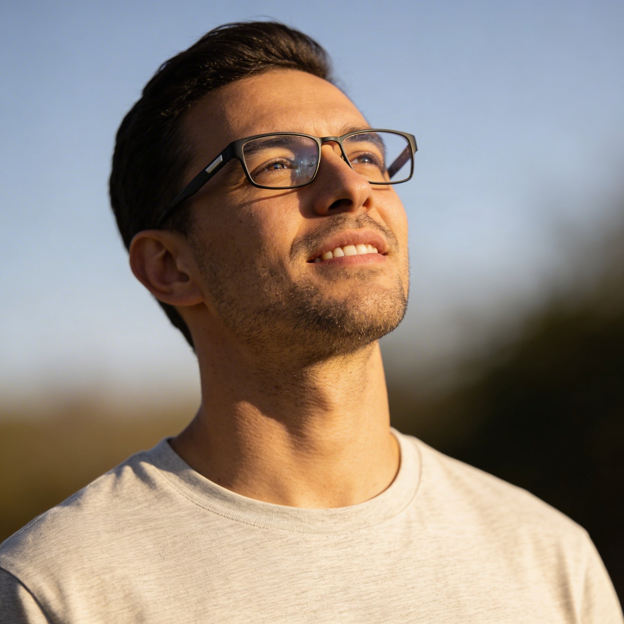Adidas Originals OR5049 Men's Rectangle Eyeglasses with Matte Black Metal Frame and Demo Lenses 52-18-145, Photo 4