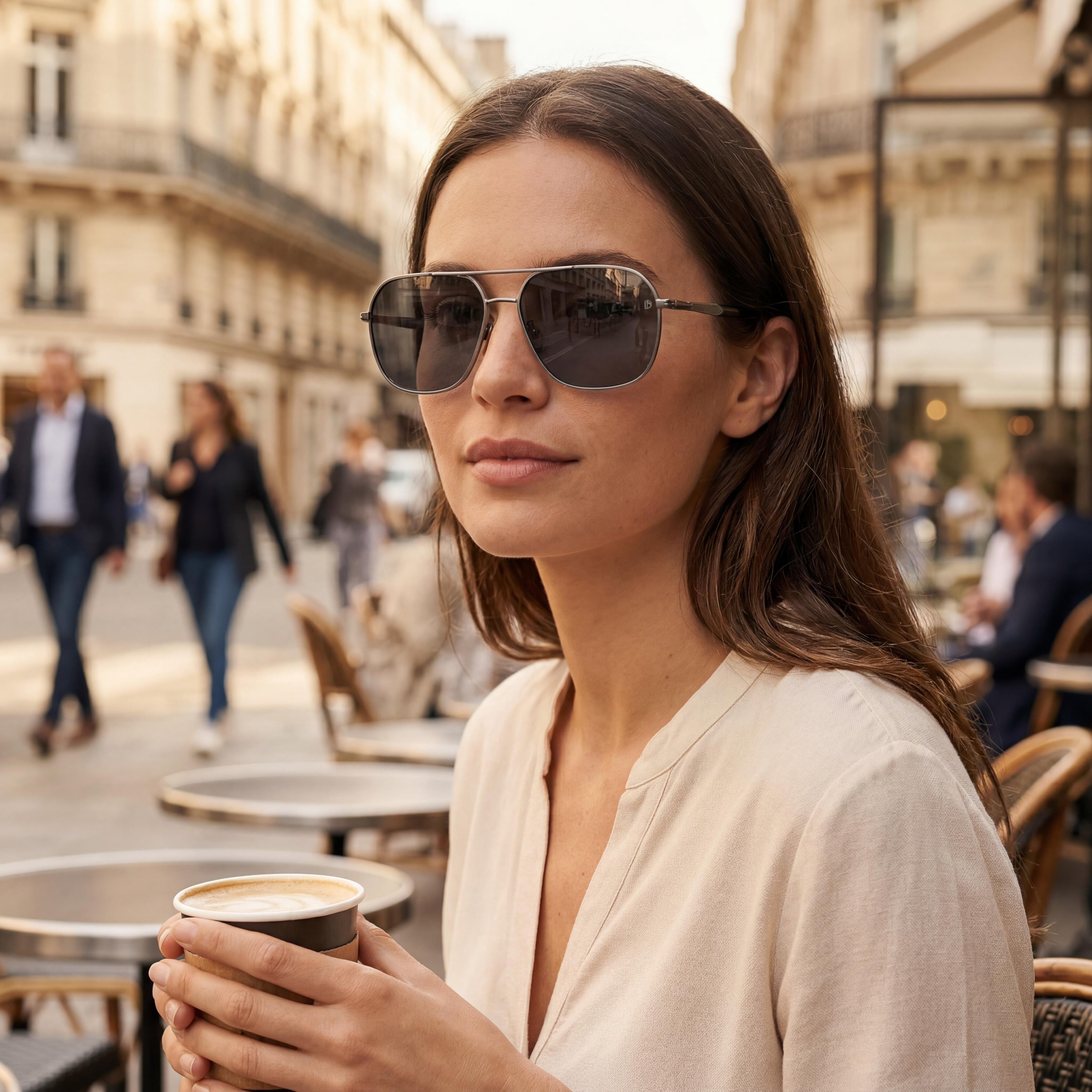David Beckham Db 1128/G/S Unisex Metal Ruthenium Frame Dark Ruthenium Black Polycarbonate Lens UV 400 Sunglasses 59-16-145, Photo 6