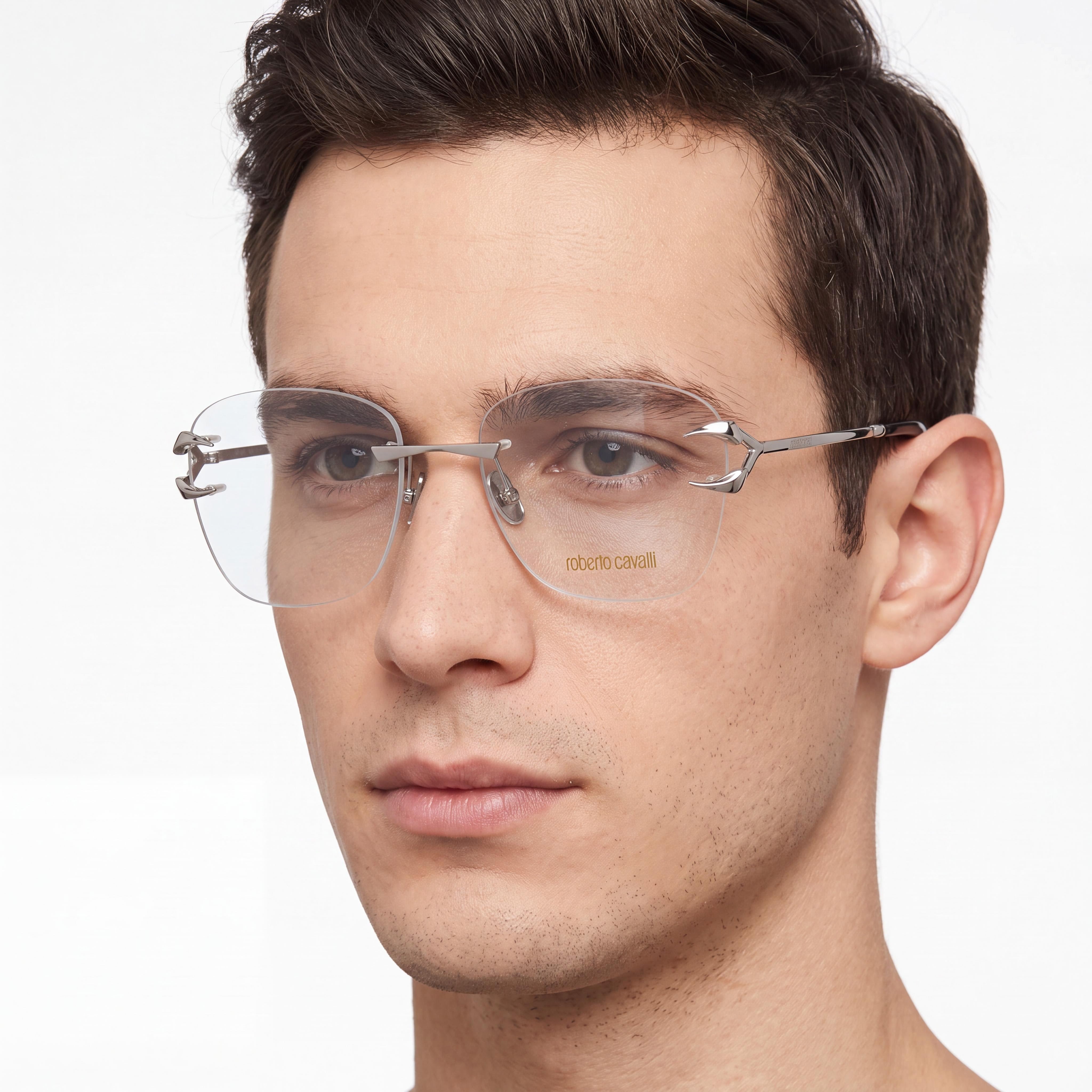Gafas de sol Just Cavalli Casual Unisex, montura metálica oro rosa 58, lentes Palladio Lucido Totale, Photo 4