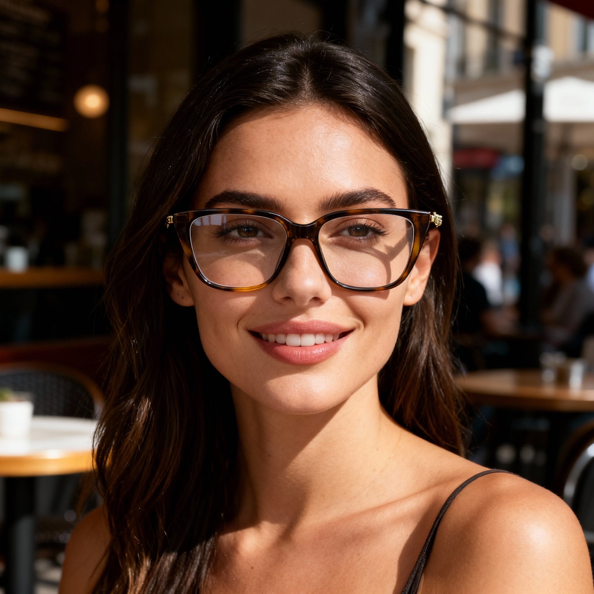 Lacoste L2939 Women's Modern Acetate Frame Non Polarized Optical Eyeglasses Havana 54-15-140mm, Photo 3