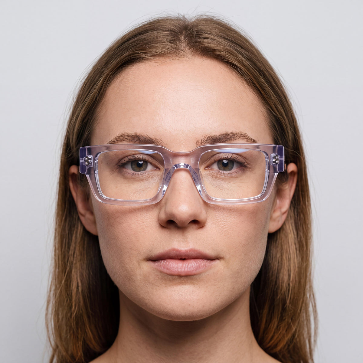 Gafas Spy Modern unisex de montura de plástico multicolor y lentes de plástico transparentes antivaho de 50 mm, Photo 3