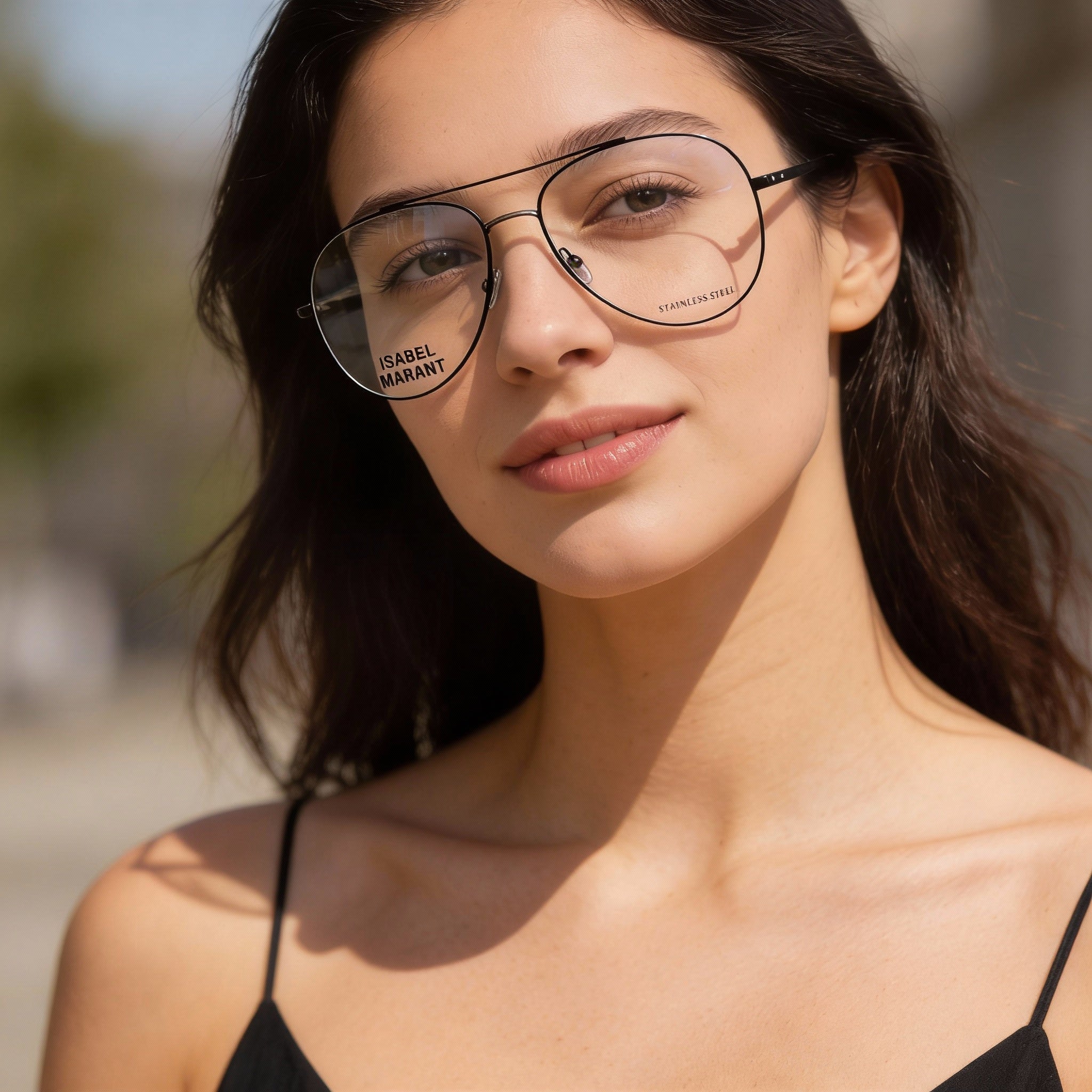 Isabel Marant Women's Multicoloured Eyeglasses 57-16-145, Clear Demo Lenses, Prescription Ready, Photo 6