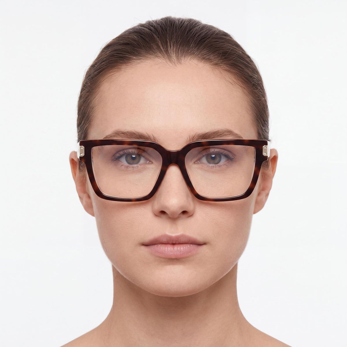 MCM Worldwide Classic Women's Full Rim Plastic Sunglasses, Dark Havana with Multicolor Lenses, 53mm, Photo 4