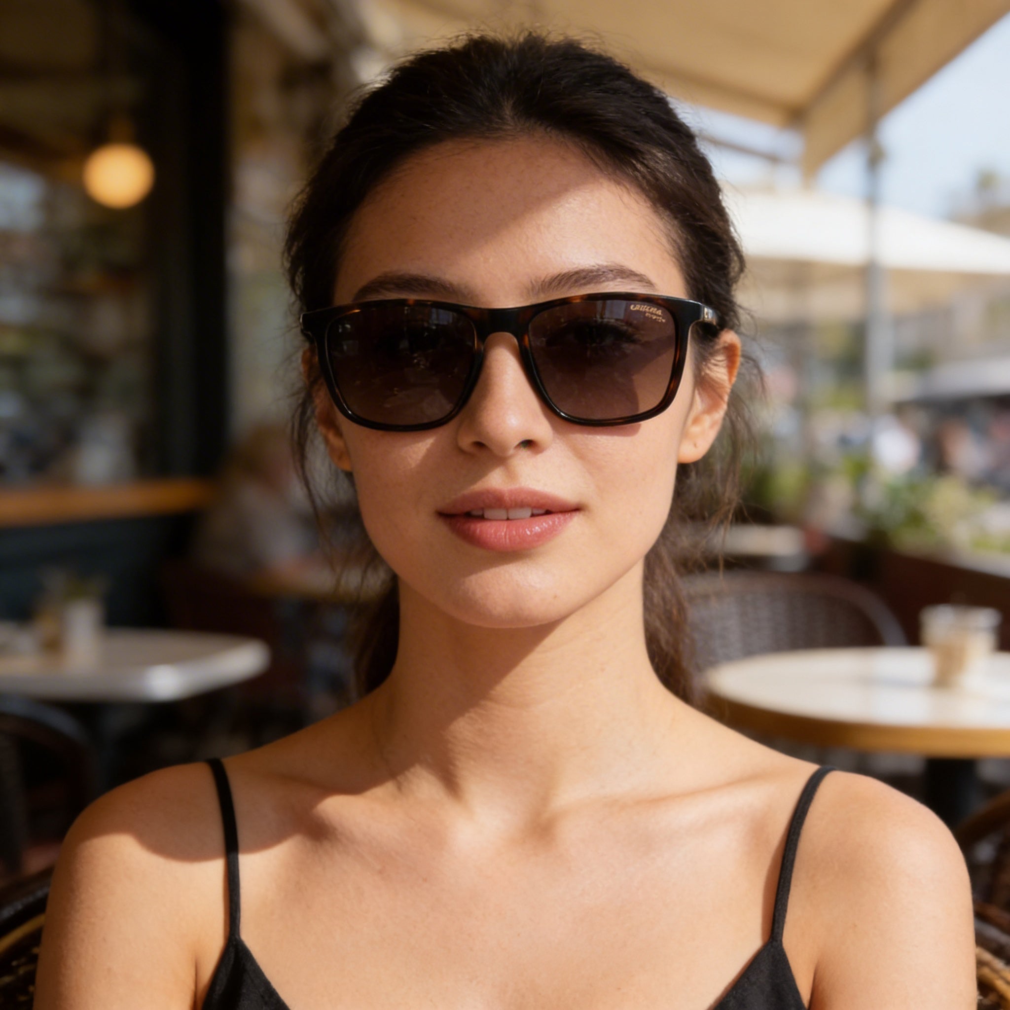Carrera CARRERA 231/S Unisex Brown Polyamide Non-Polarized Brown Gradient UV Protection Sunglasses 55mm, Photo 6