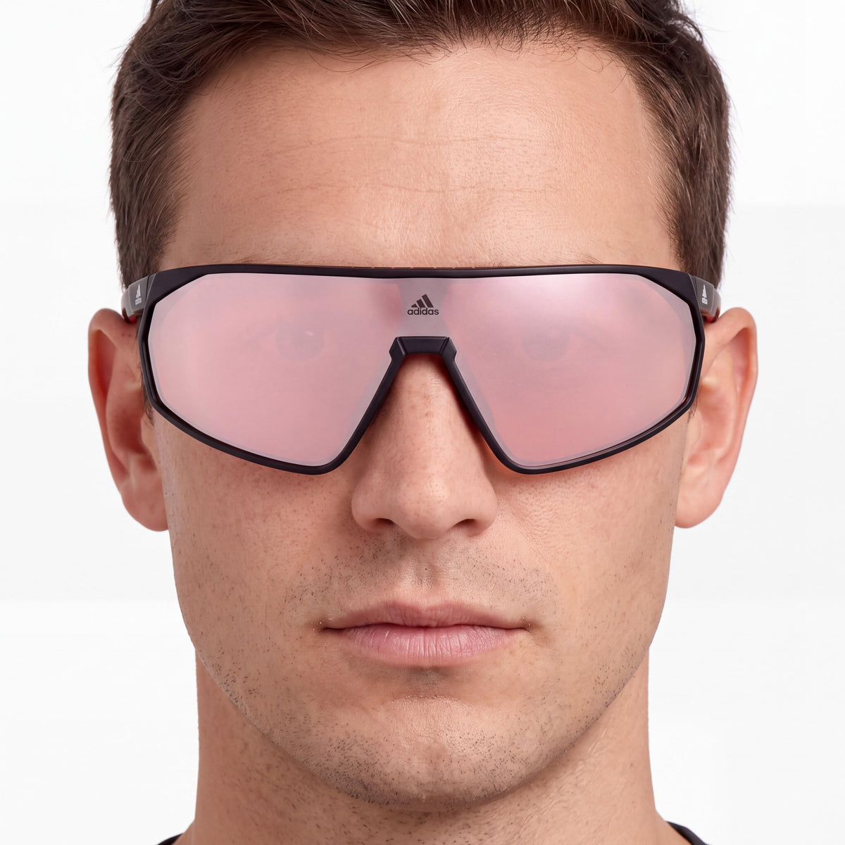 Gafas de sol para hombre adidas Modern INJECTED en negro mate con protección UV, varillas de 125 mm, Photo 3