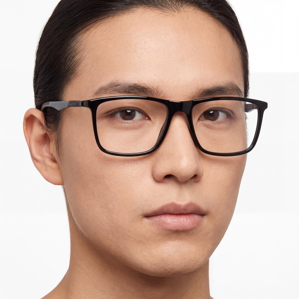 Gafas Ópticas Carrera 8862 Unisex Negras de Plástico Ancho de Lente 55mm Ancho de Puente 17mm Longitud de Patilla 145mm, Photo 4