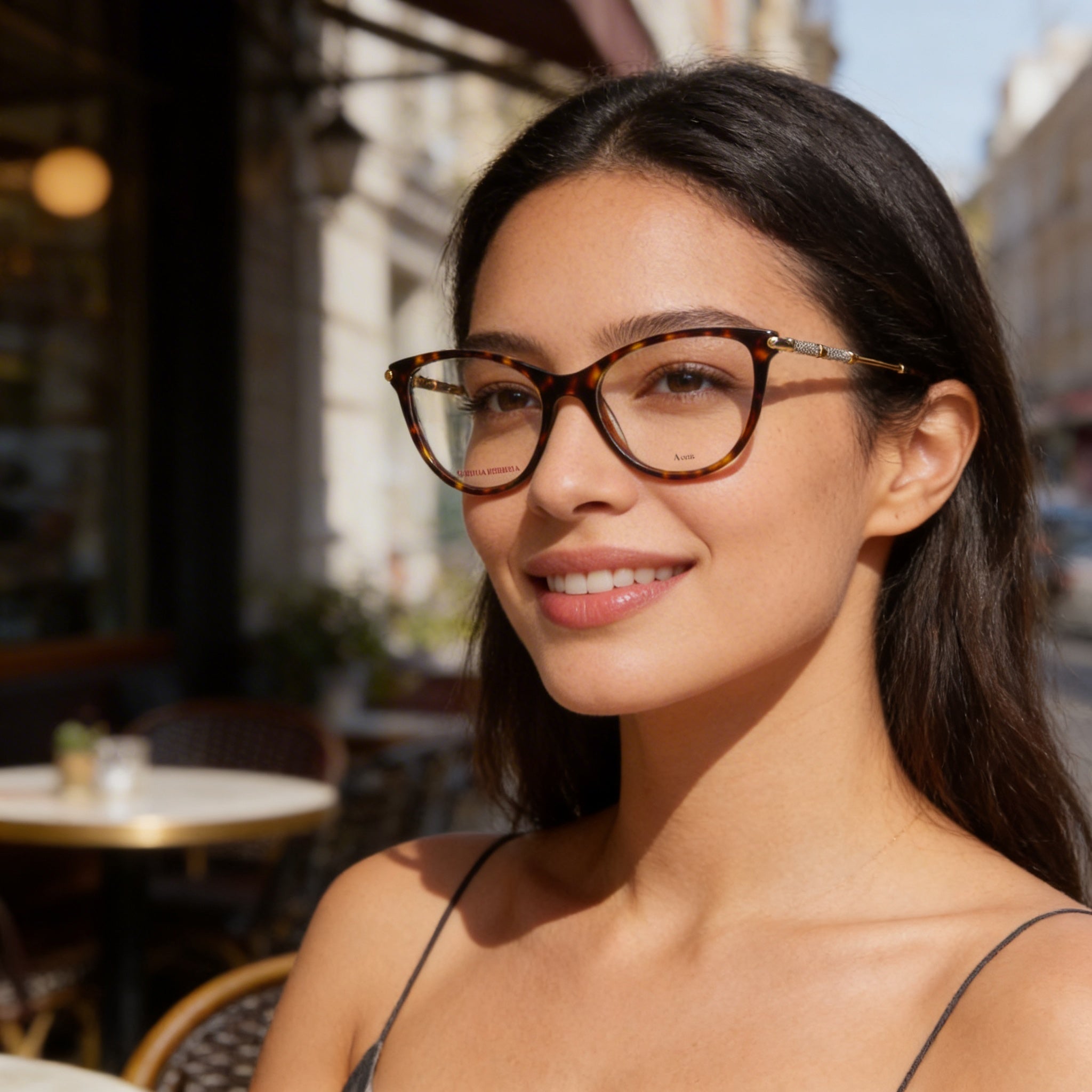 Carolina Herrera Her 0152 Lightweight Plastic Frame Optical Prescription Eyeglasses for Women 53mm, Photo 4